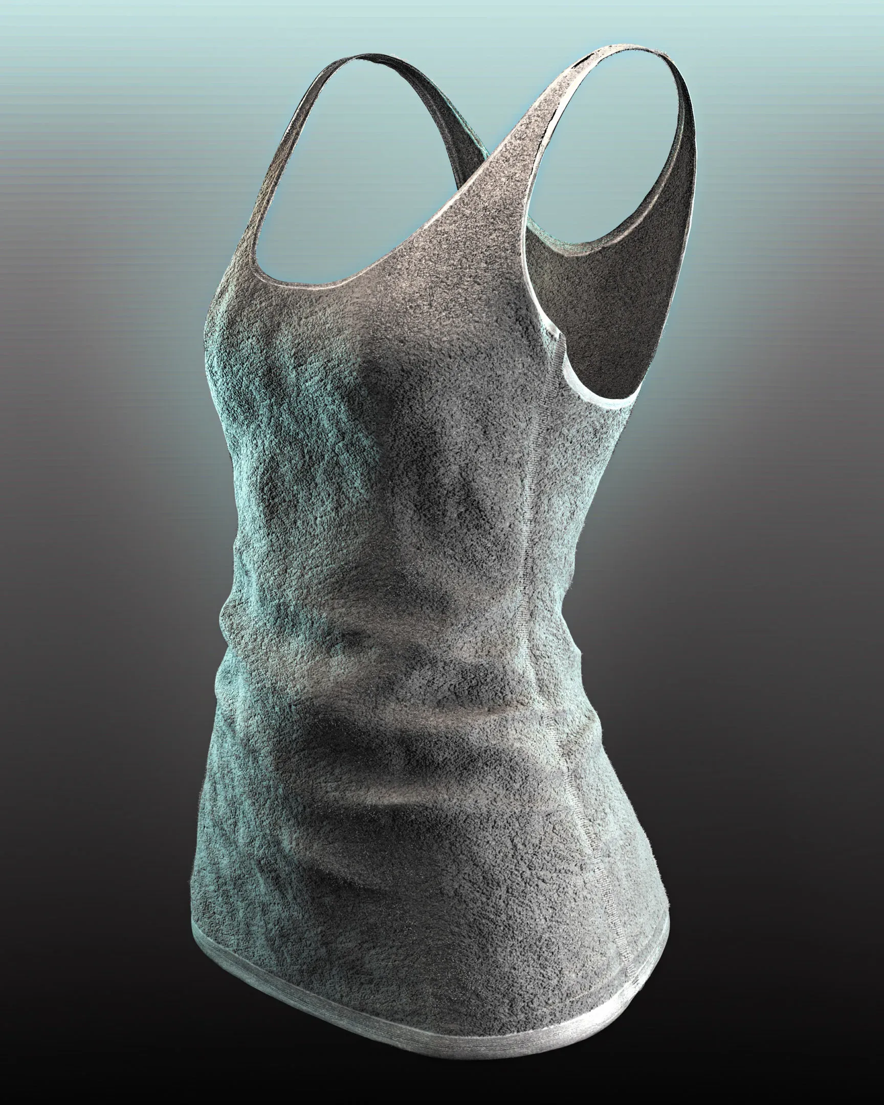 Tank top (Marvelous Designer & Clo3d & OBJ & FBX & Texture)