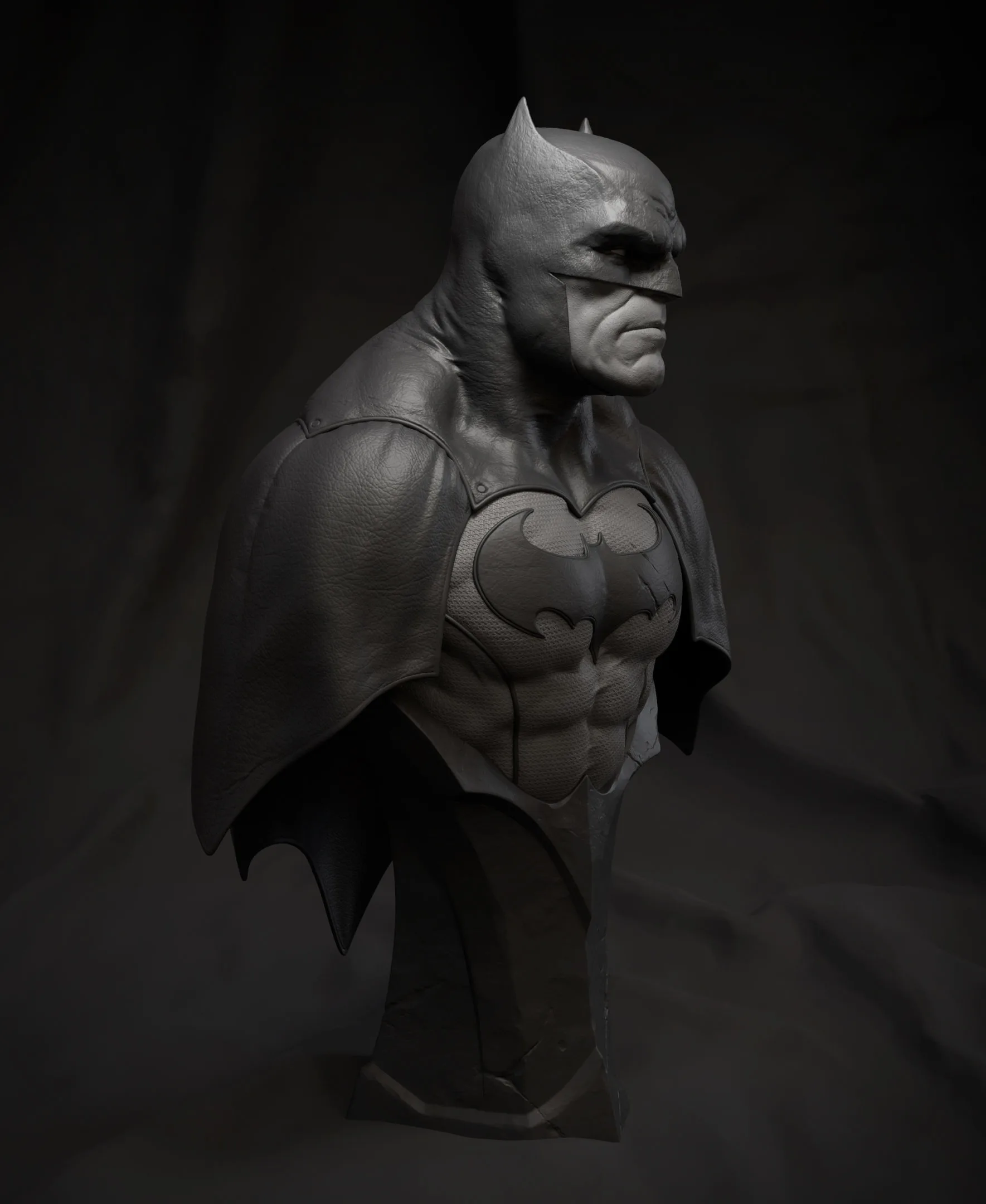 Batman Bust - 3D Printable Model