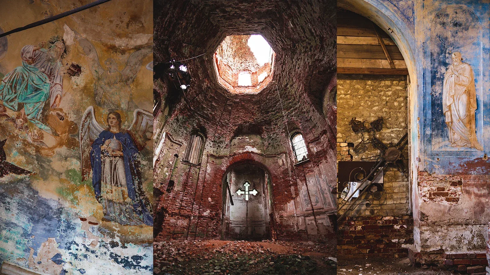 550+ Abandoned Cathedrals & Villages Reference Pictures