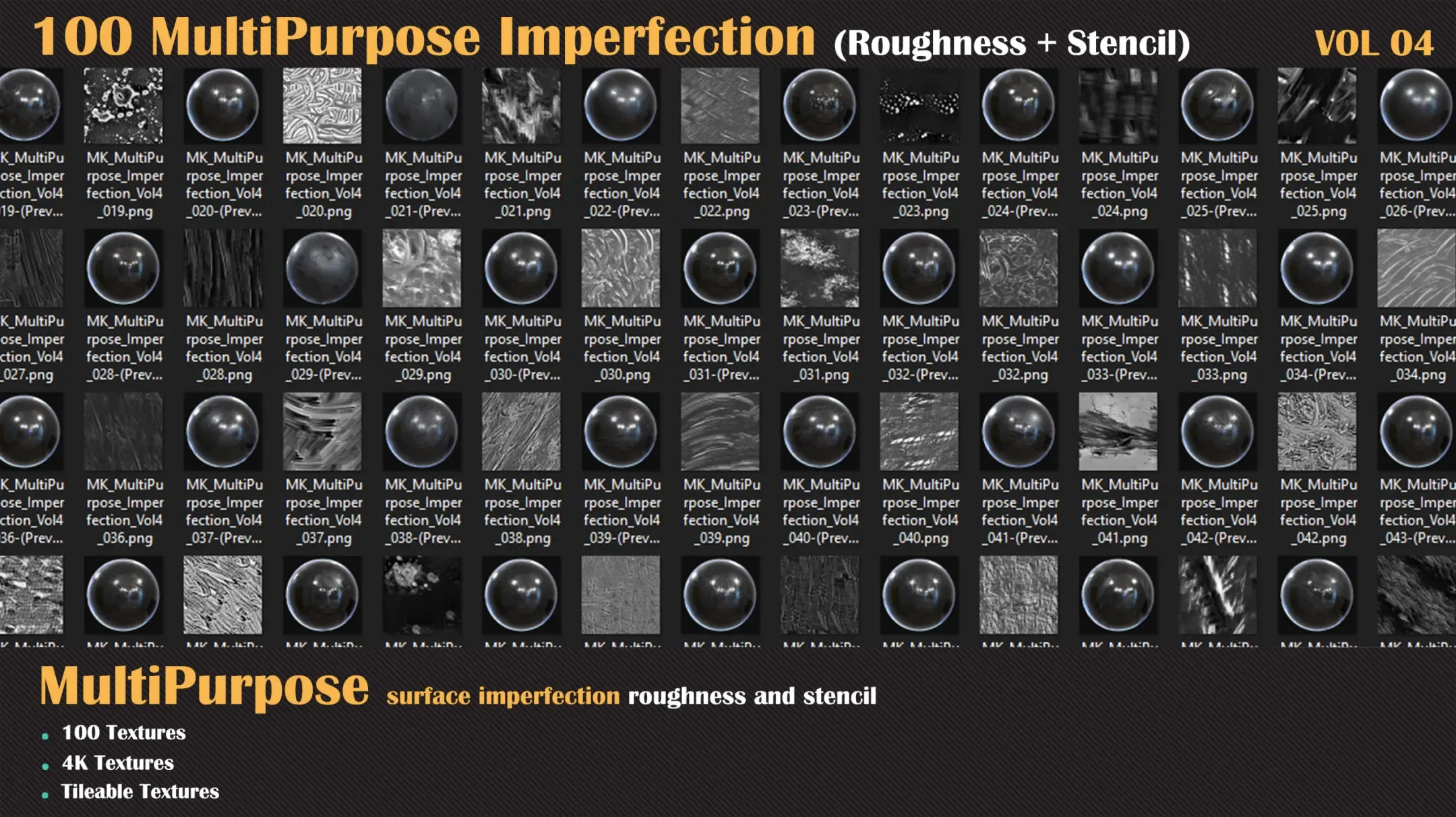 100 MultiPurpose Imperfection - VOL 04