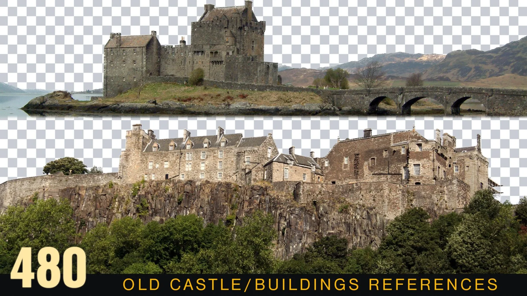 Panoramic Environment References [Castles | Old Buildings ] 480