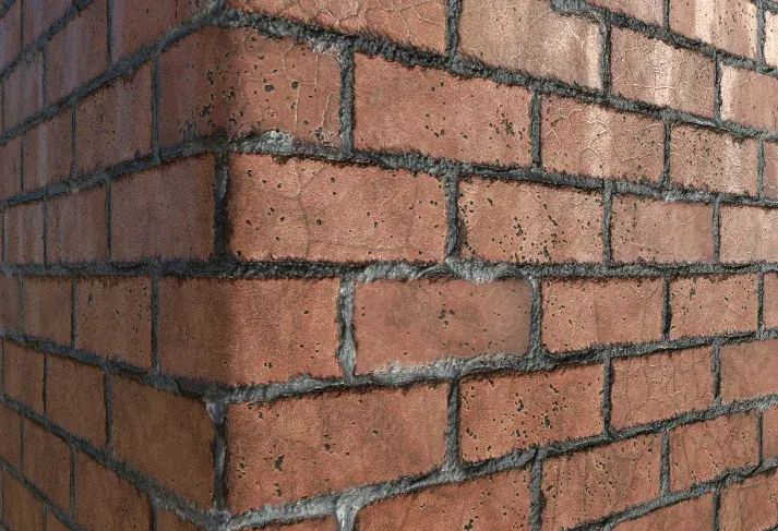 20 Brick PBR Material . vol 01