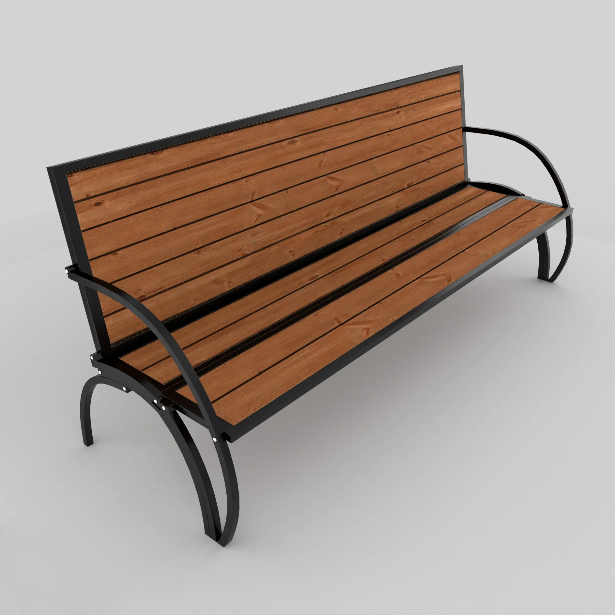 Convertible Bench and Table + Rigging and Animation (4 wood versions)