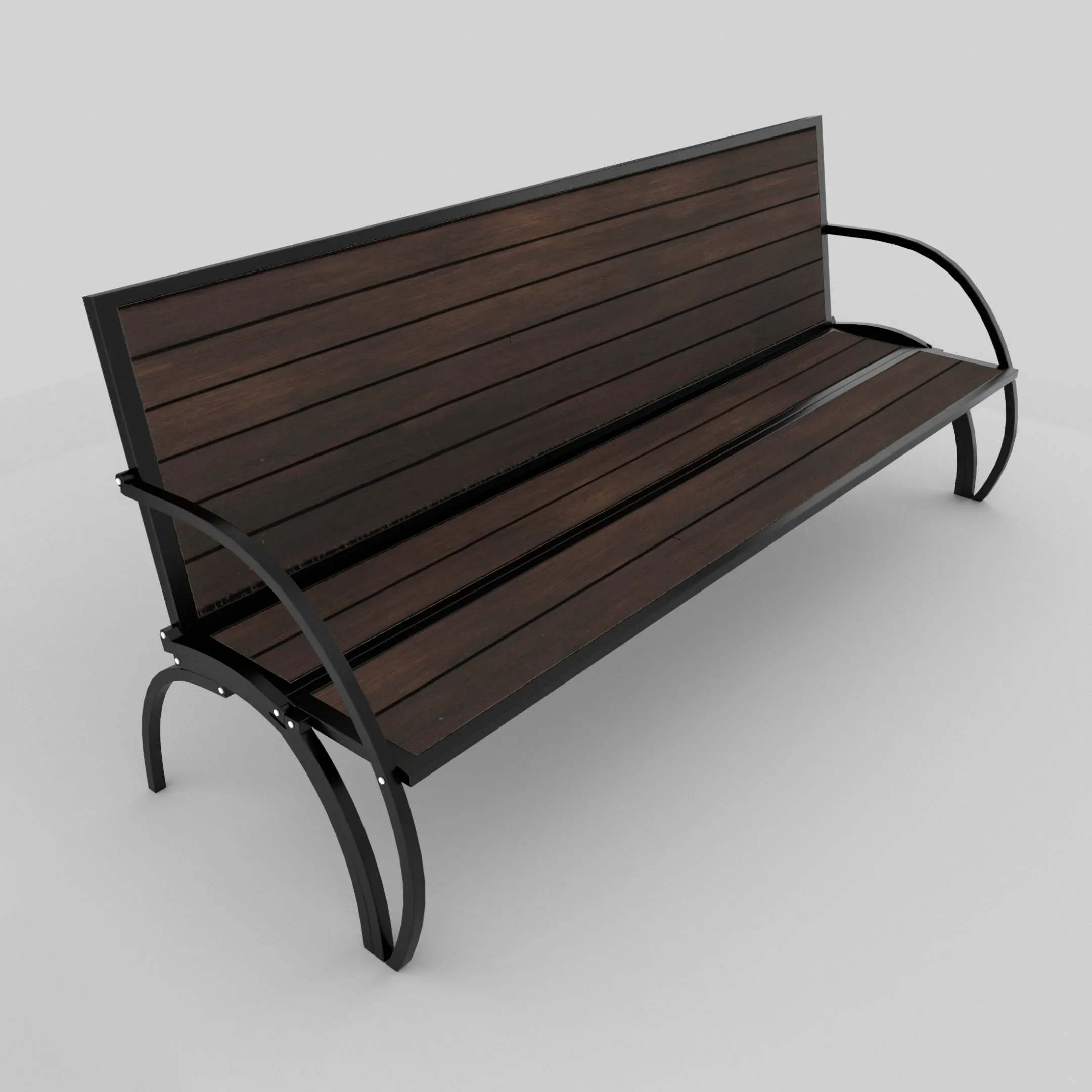 Convertible Bench and Table + Rigging and Animation (4 wood versions)