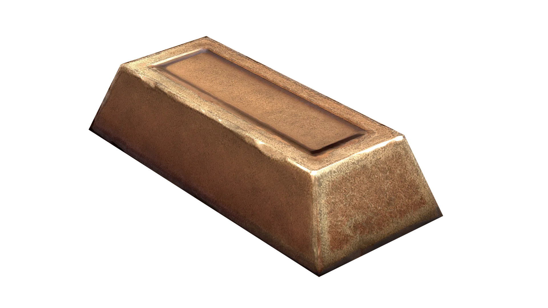 Bronze Ingot FlippedNormals