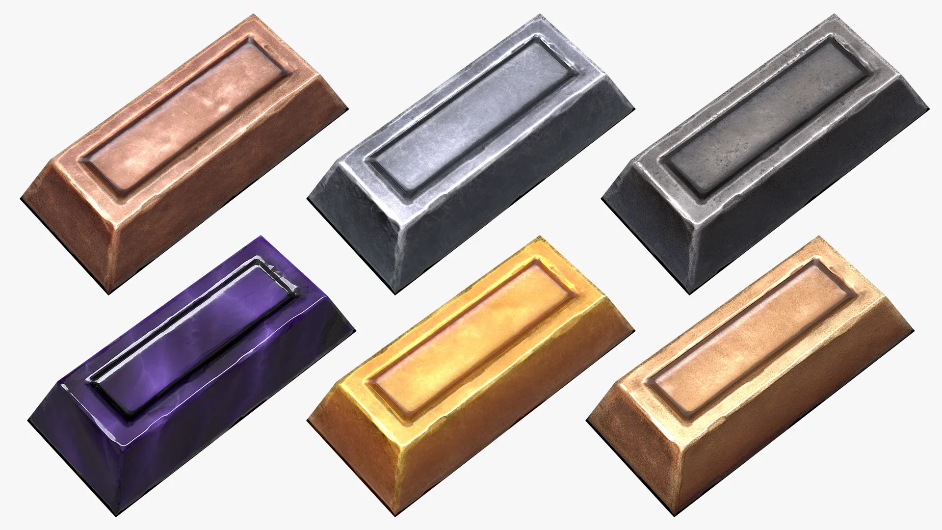 Stylized Ingots Pack