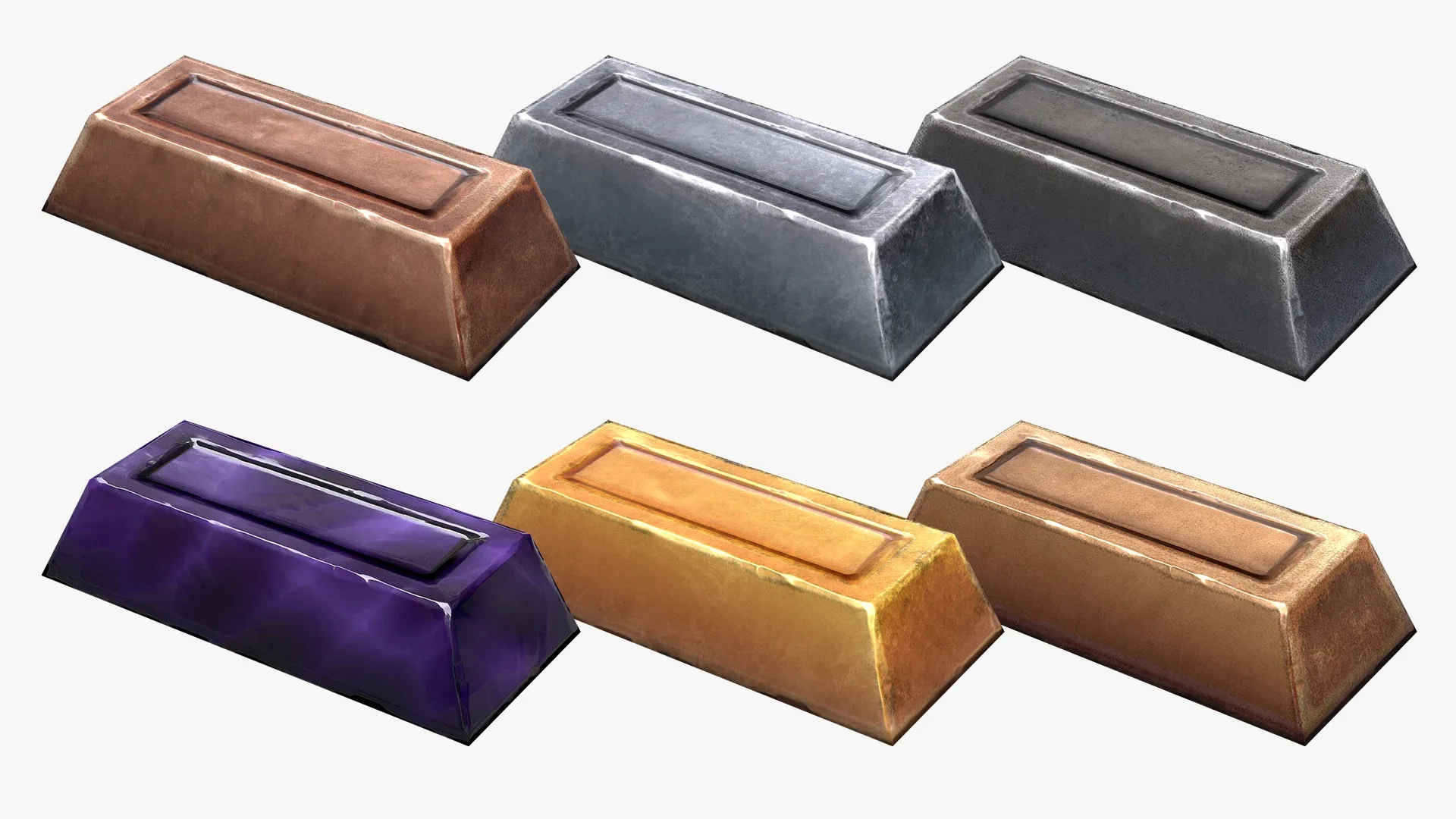 Stylized Ingots Pack