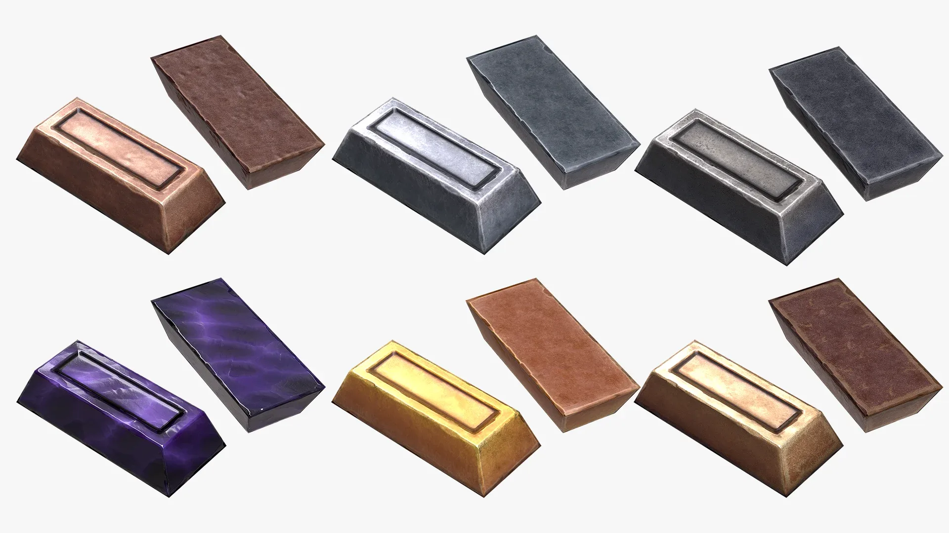 Stylized Ingots Pack