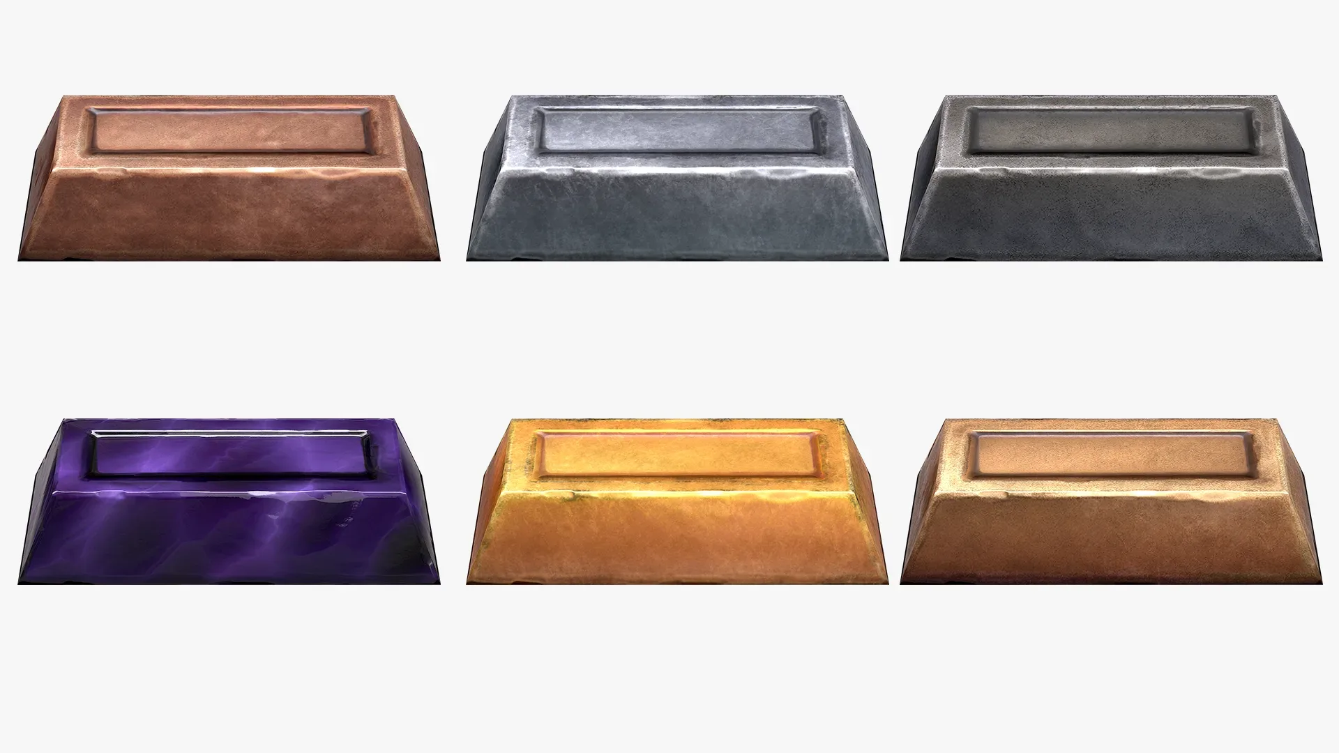 Stylized Ingots Pack