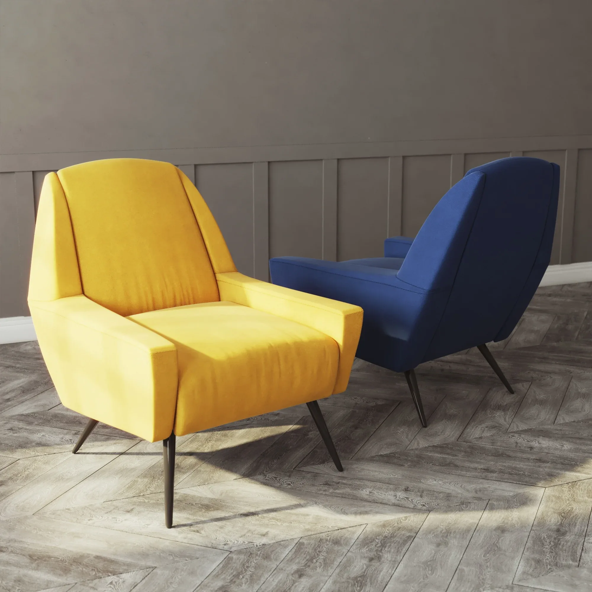 Roco Accent Armchair (4 Colors)