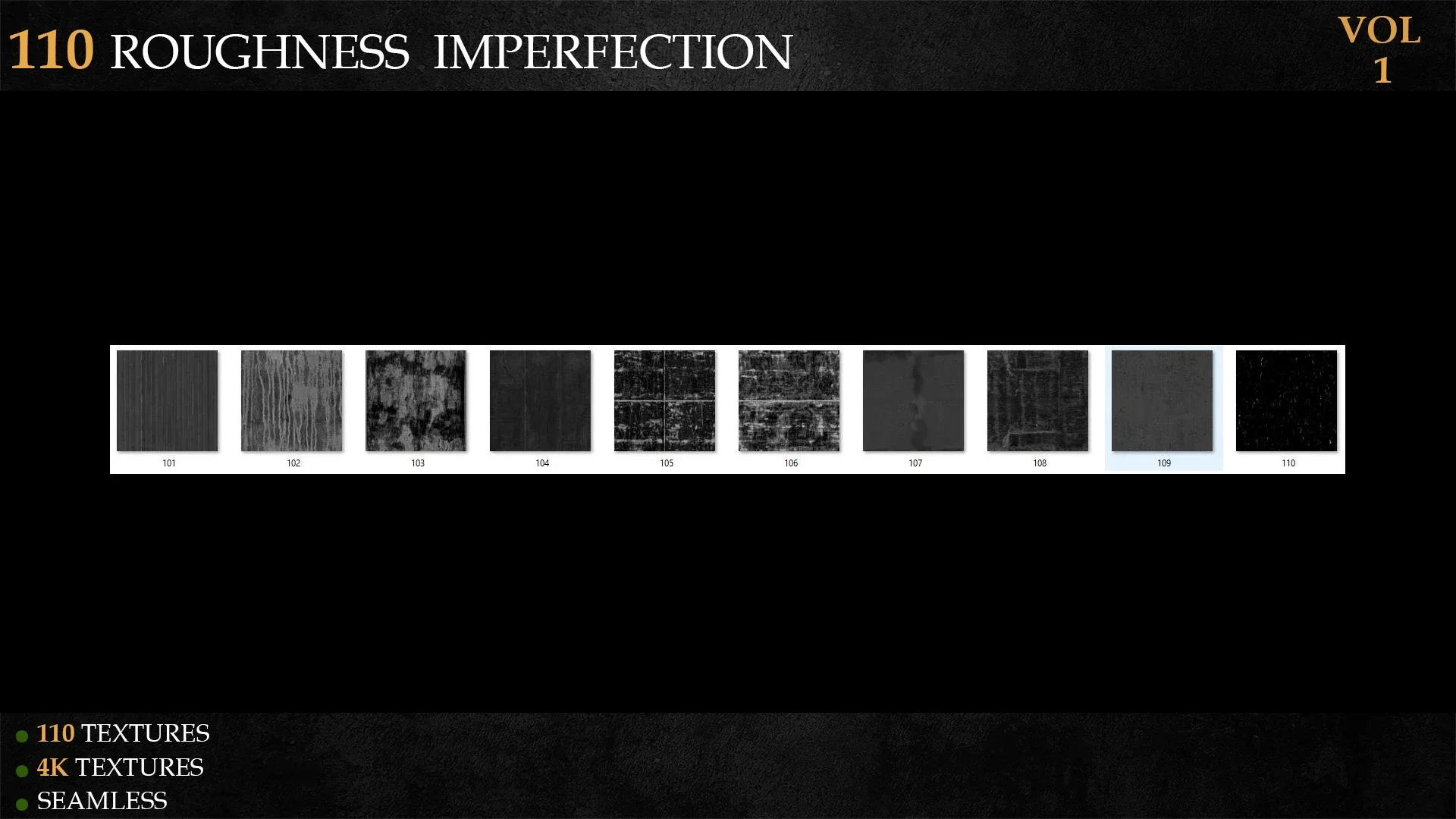 110 ROUGHNESS IMPERFECTION-VOL 1