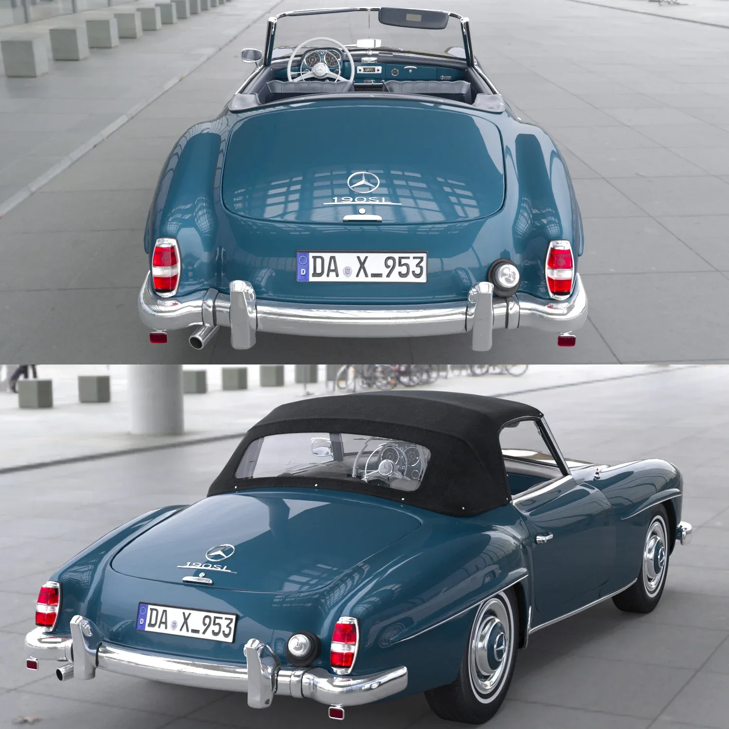 Mercedes Benz 190SL+