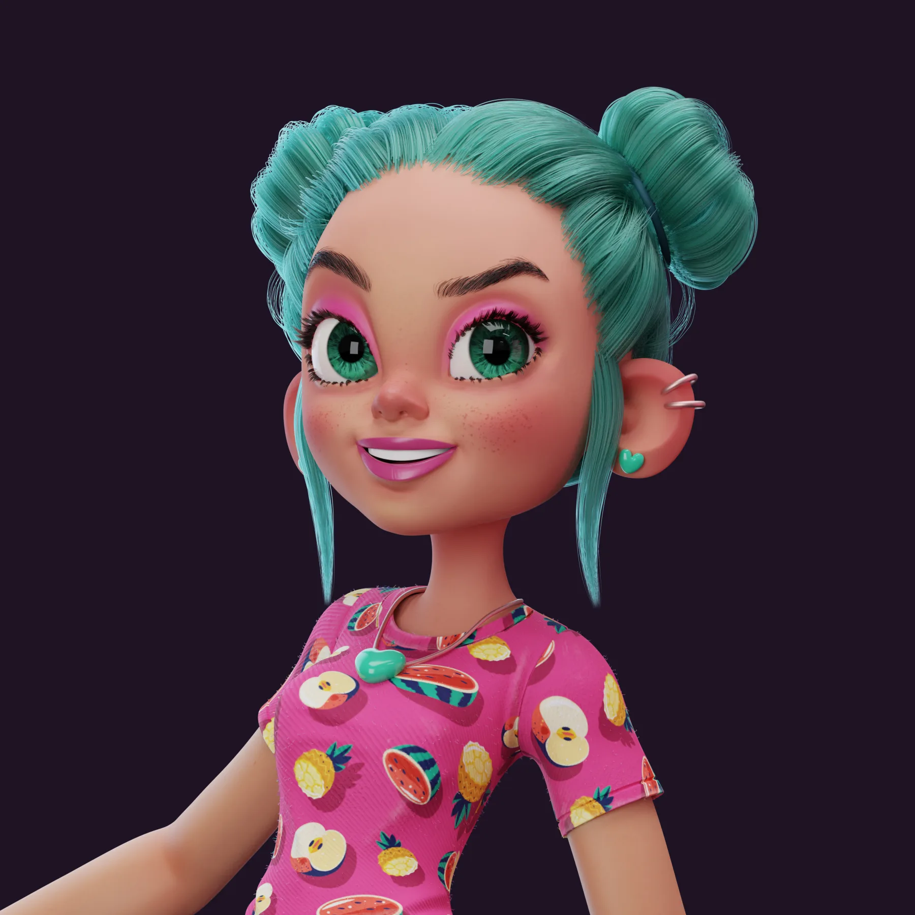 3D Character Creation for animation in Blender & Substance Painter