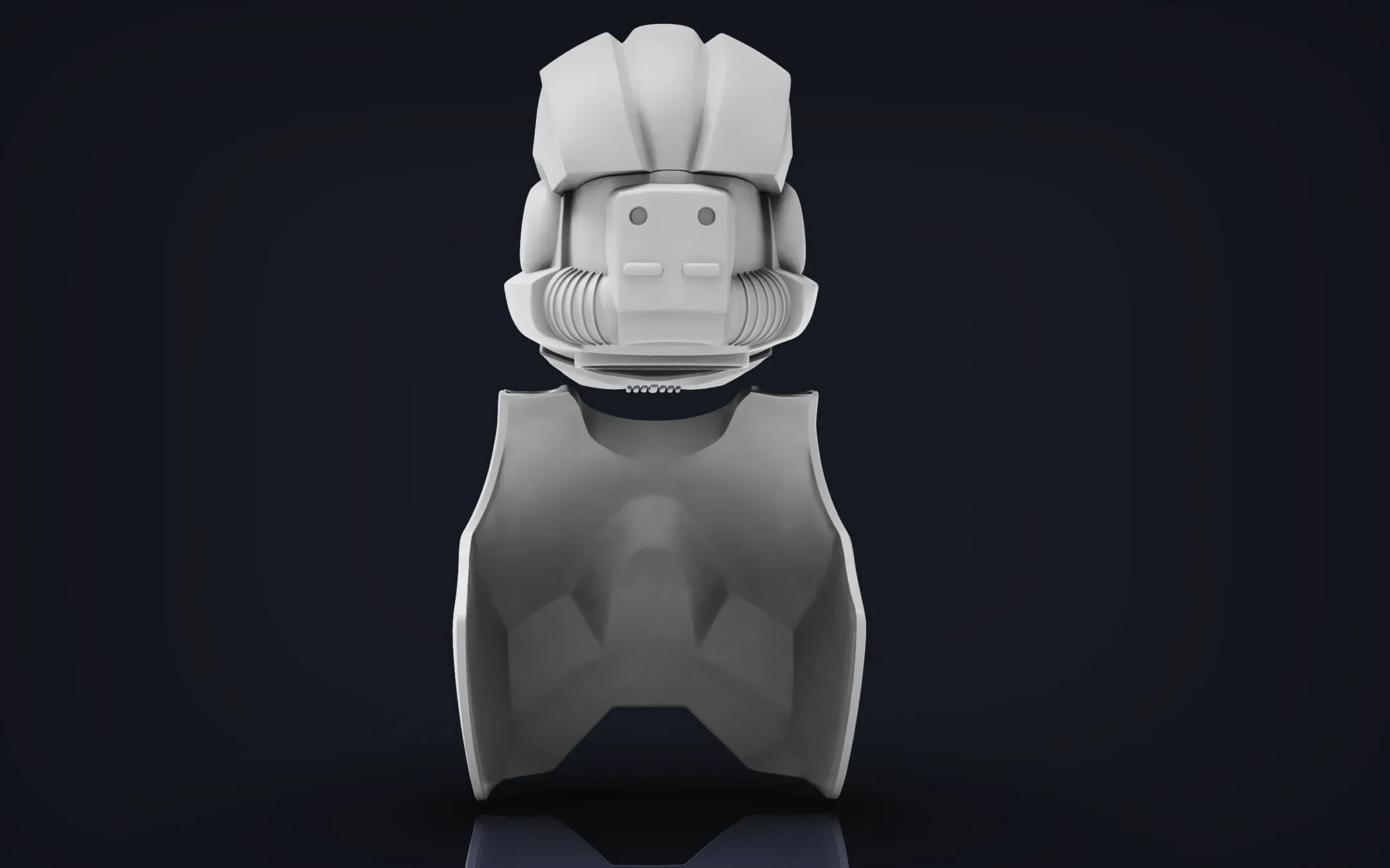 Clone Engineer Phase 2 helmet and body armor 3D print model