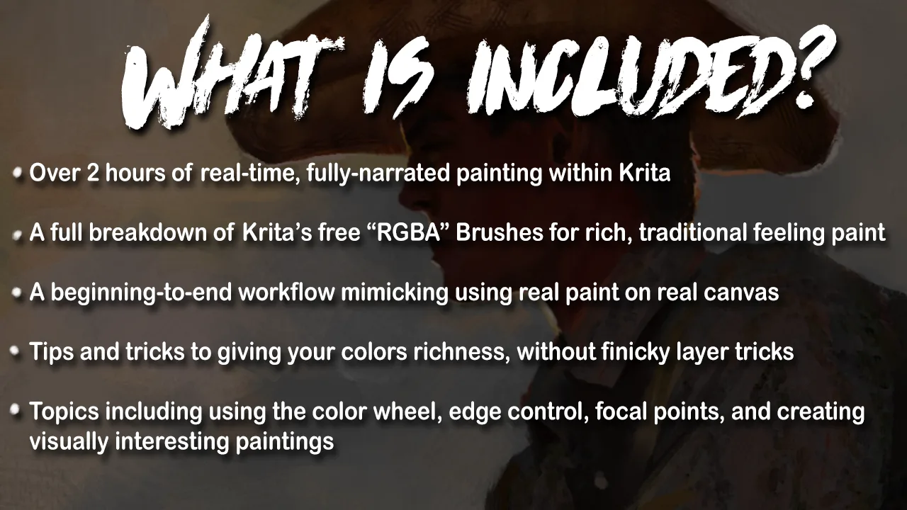 Create Traditional Style Paintings in Krita