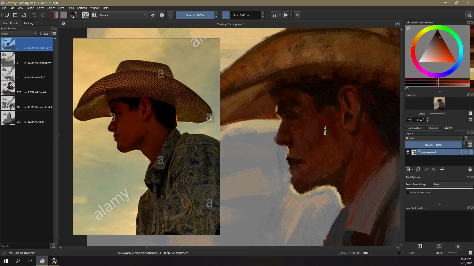 Create Traditional Style Paintings in Krita