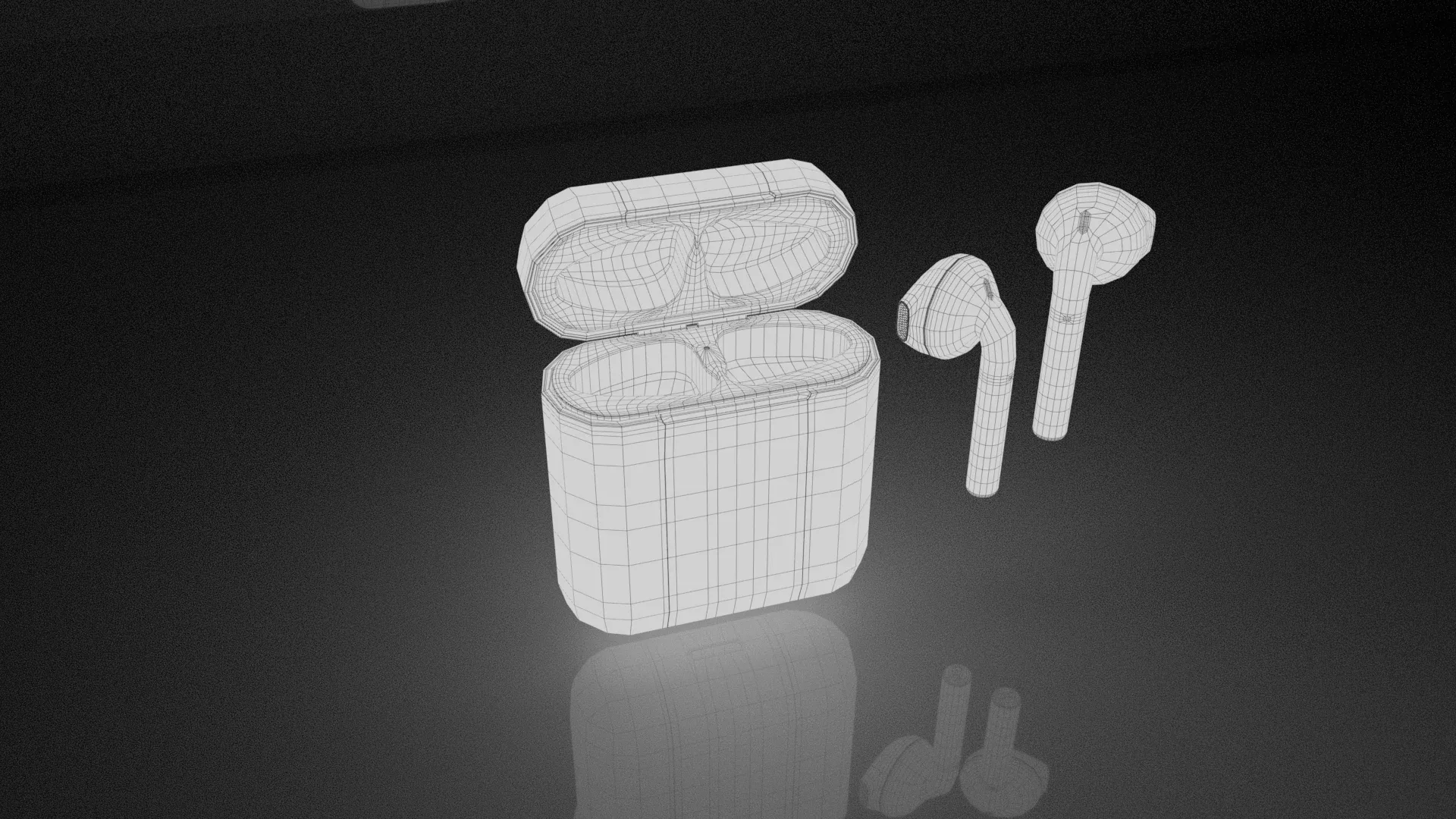 Airpod Realistic 3d Model