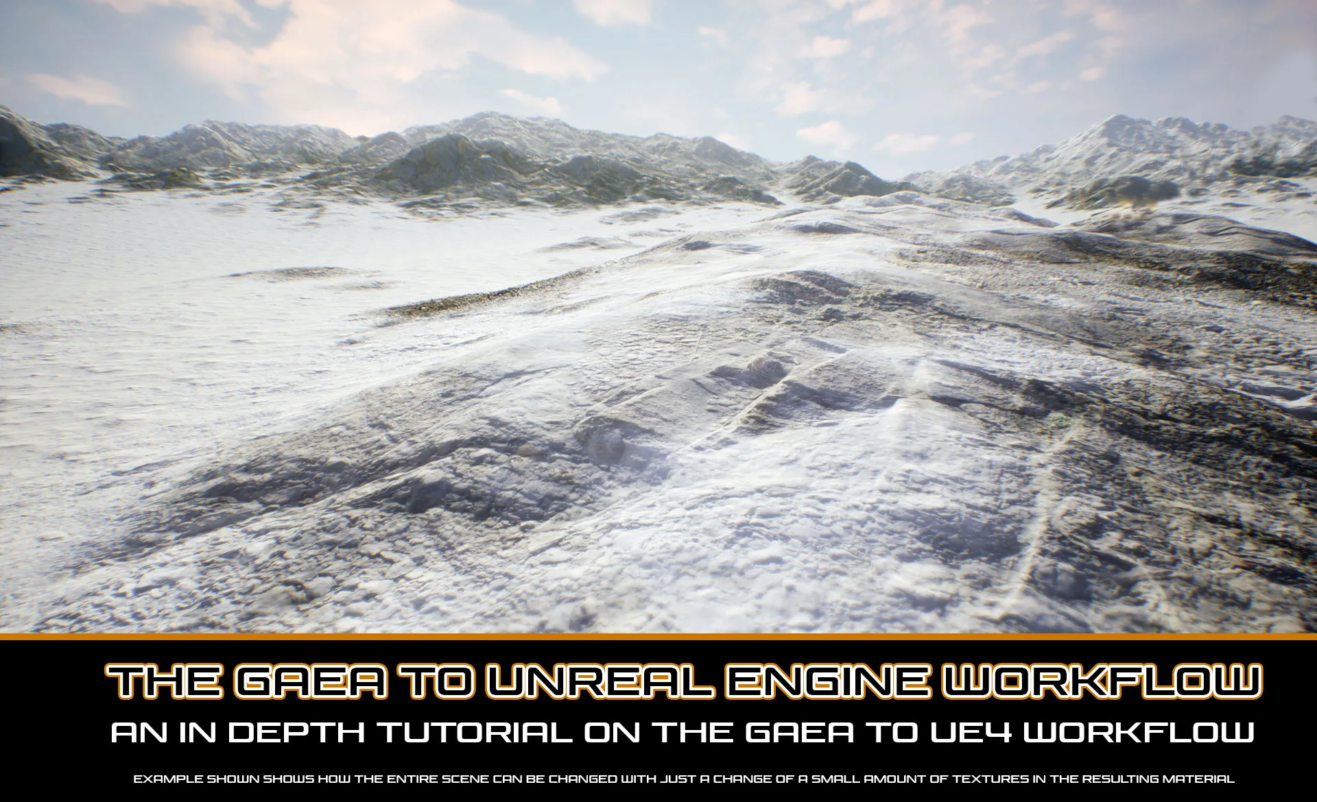 The Gaea to Unreal Engine Workflow