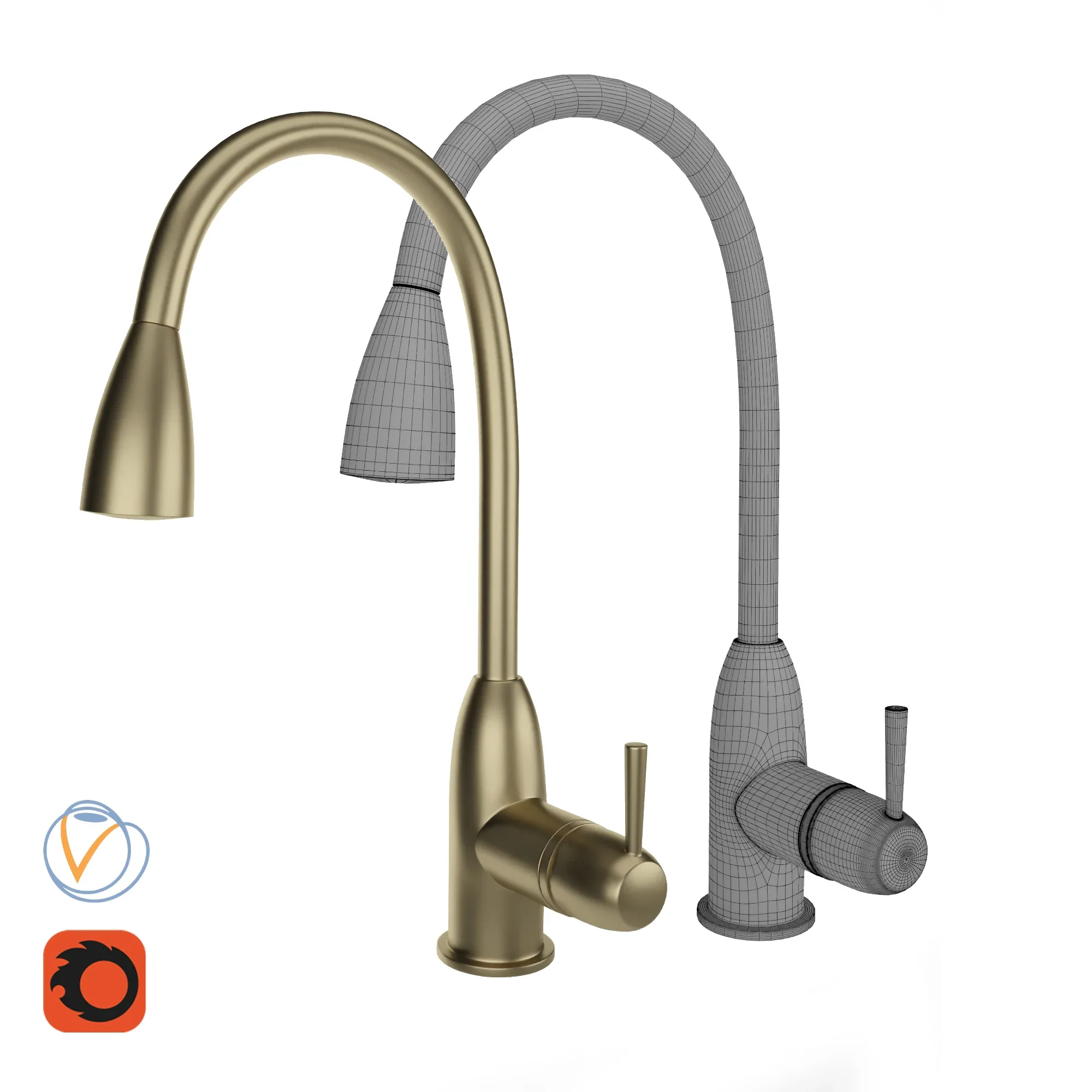 Kitchen Faucet Set 02