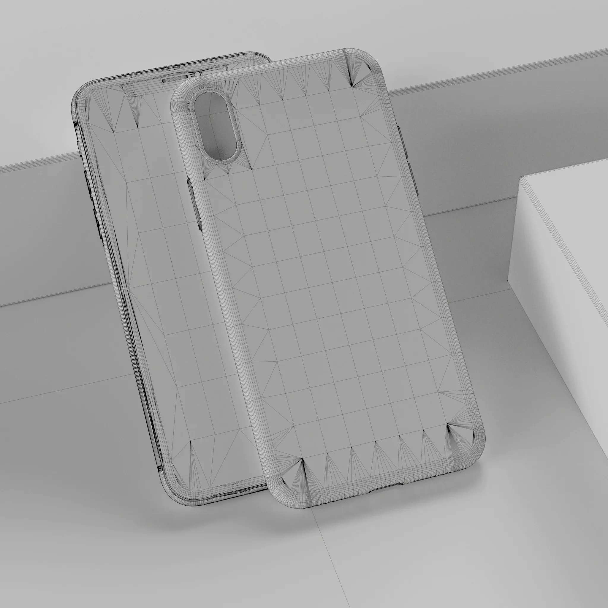 Transparent Phone Case Modeling and Rendering