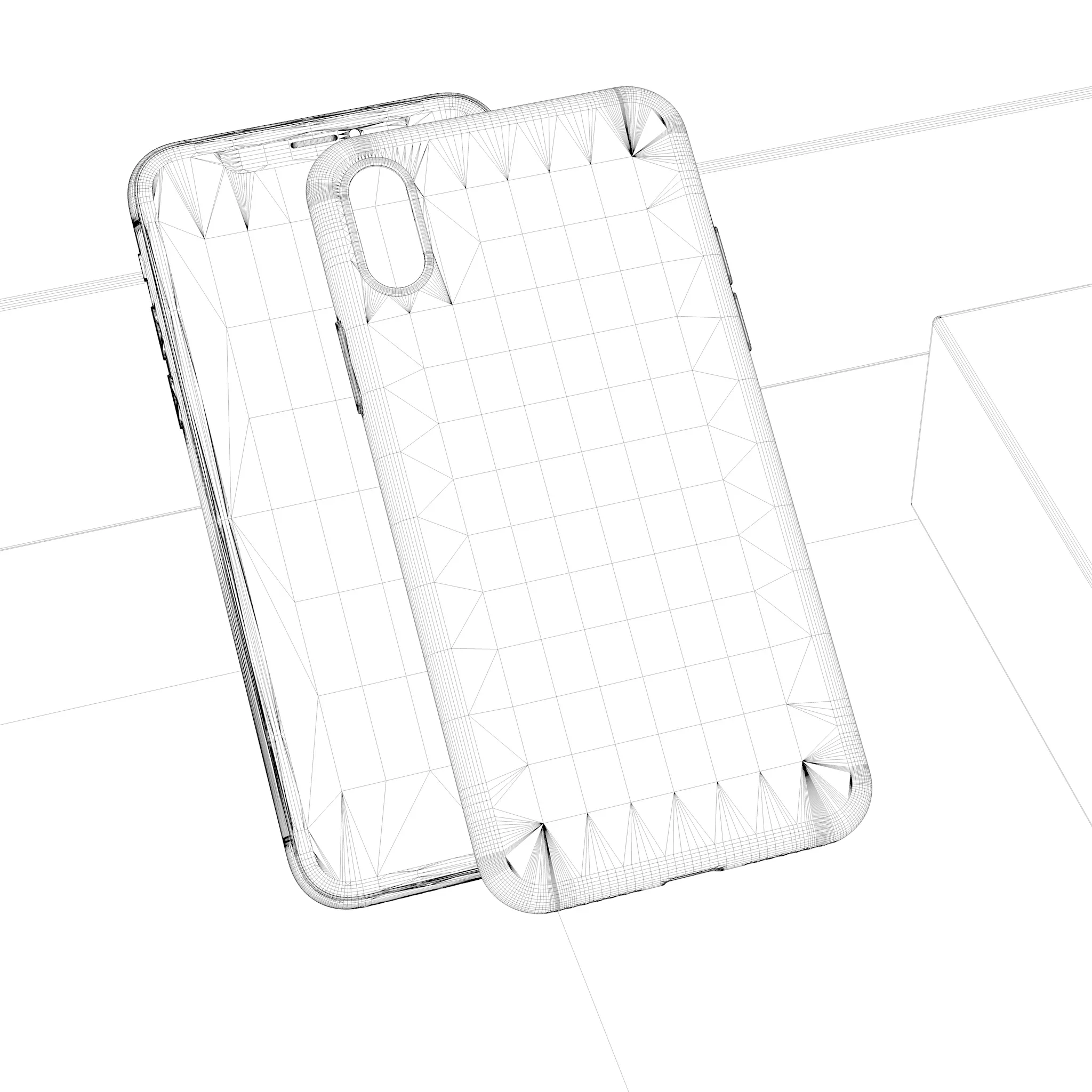 Transparent Phone Case Modeling and Rendering