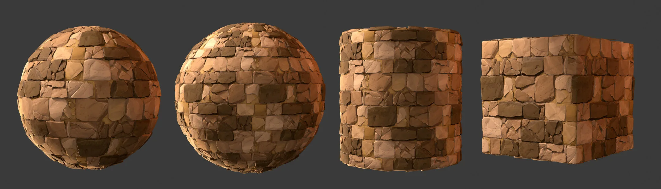 Stylized Bricks - Substance Designer