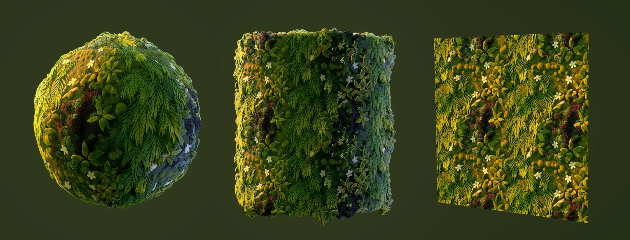 Stylized Vegetation - Substance Designer