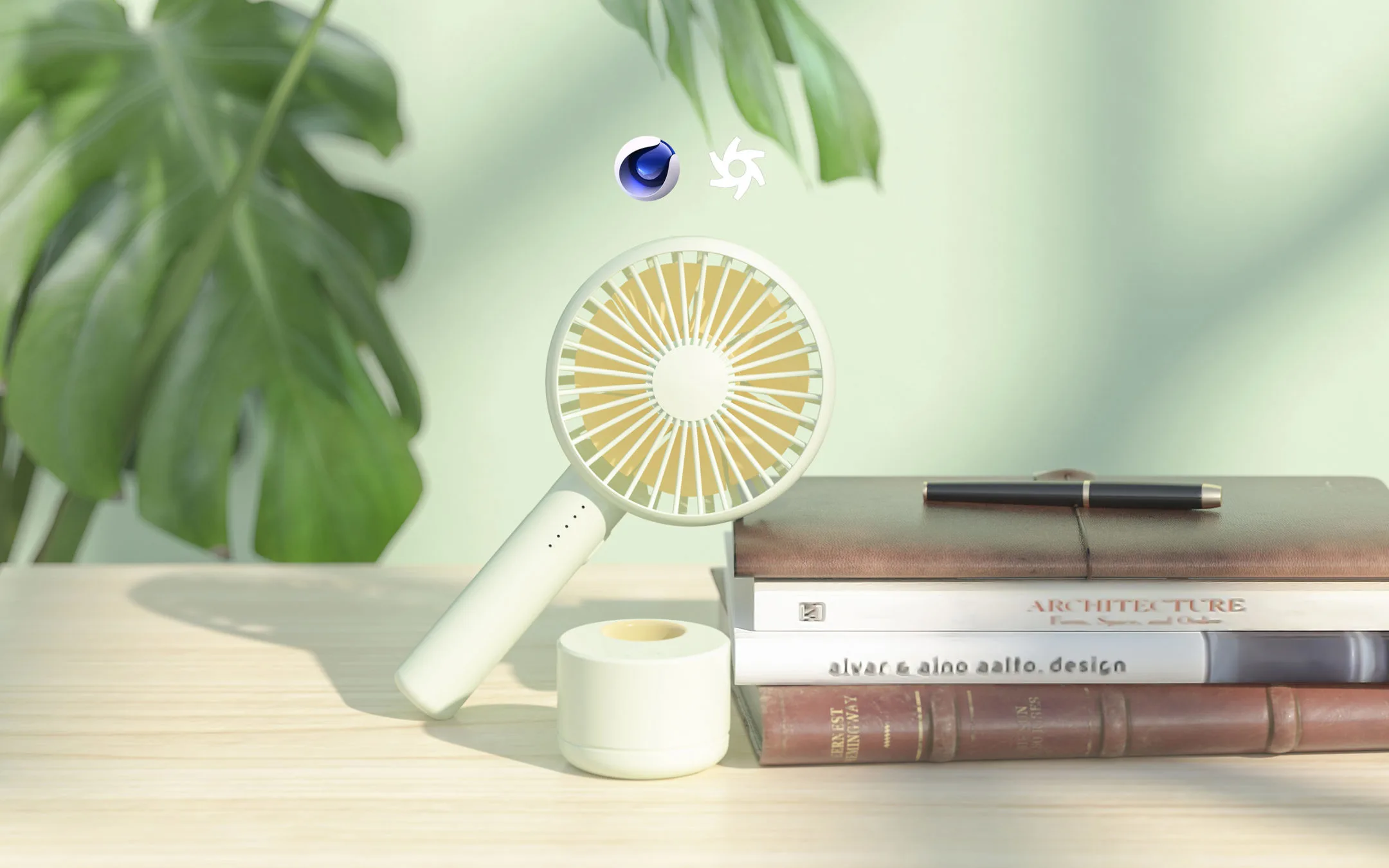 Small Fan 4 Modeling and Rendering