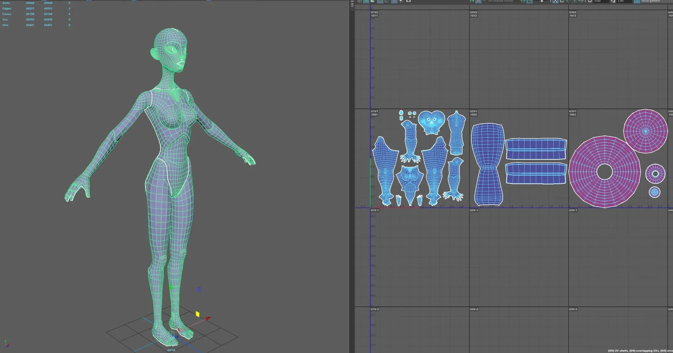 Stylised Female Base