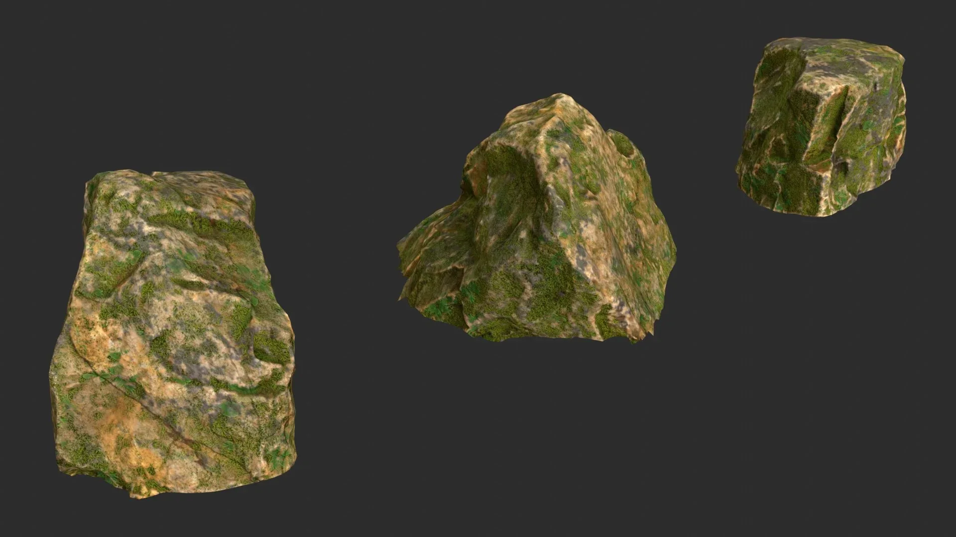 Photoscanned Rocks 01