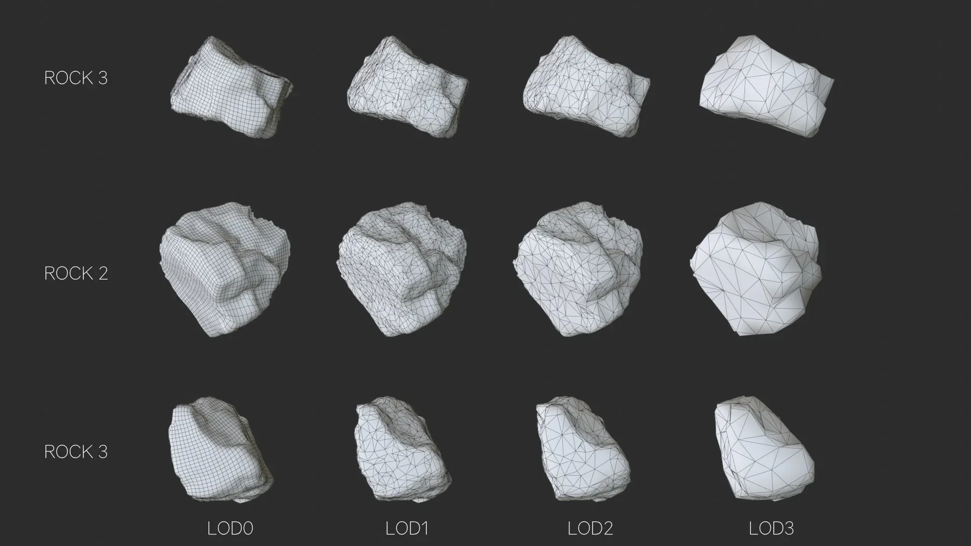 Photoscanned Rocks 01