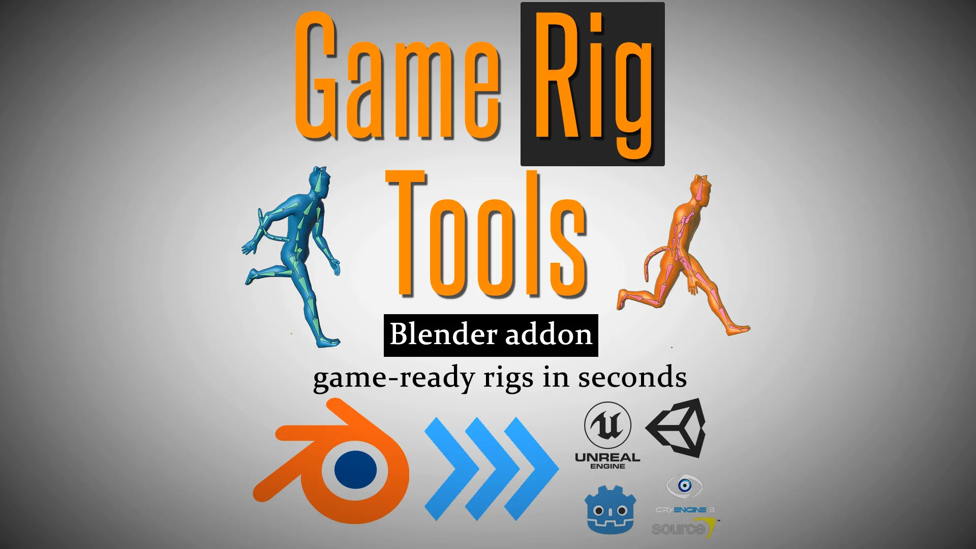 Game Rig Tools (Blender Addon) - Game-ready Rigs in Seconds