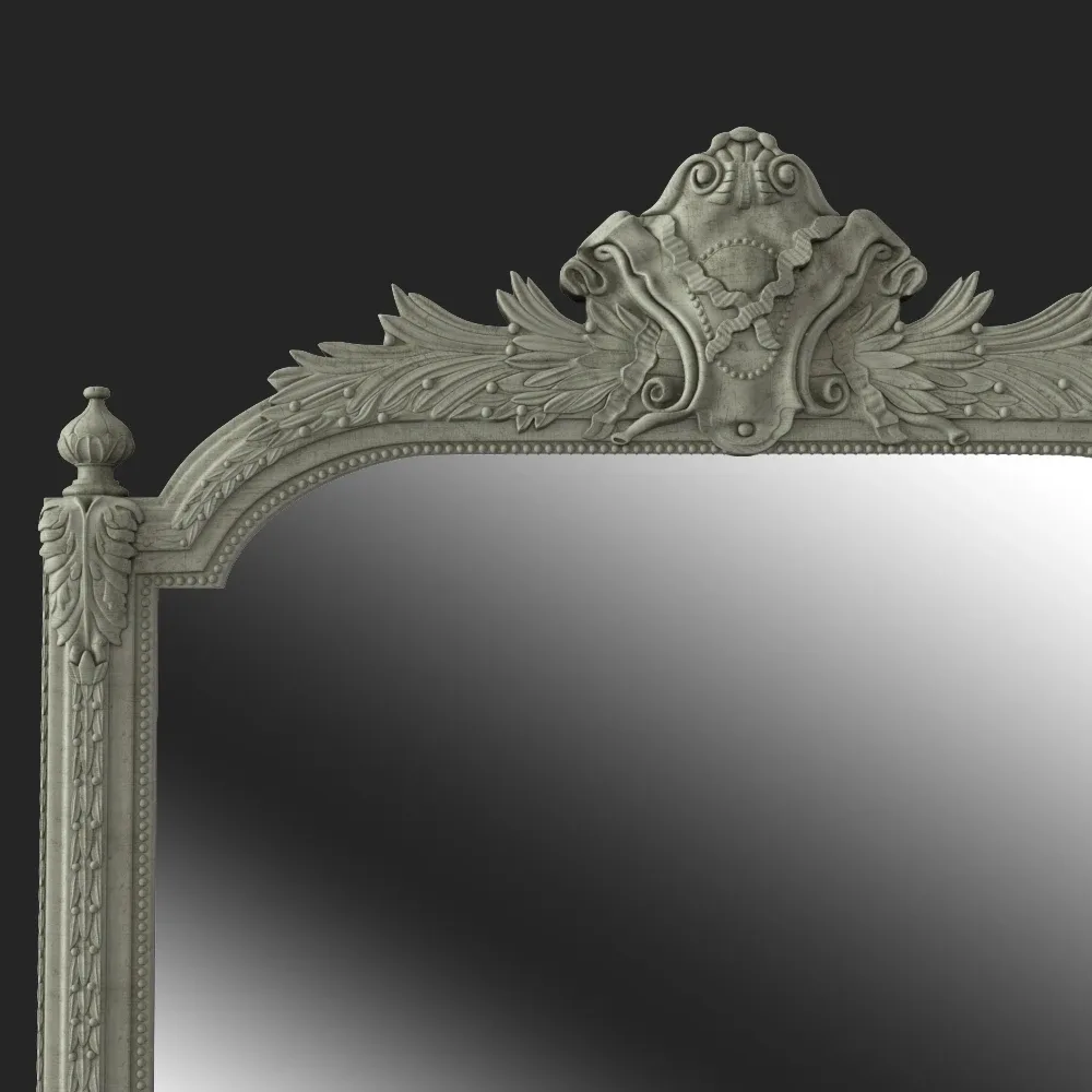 Antique Carved Mirror