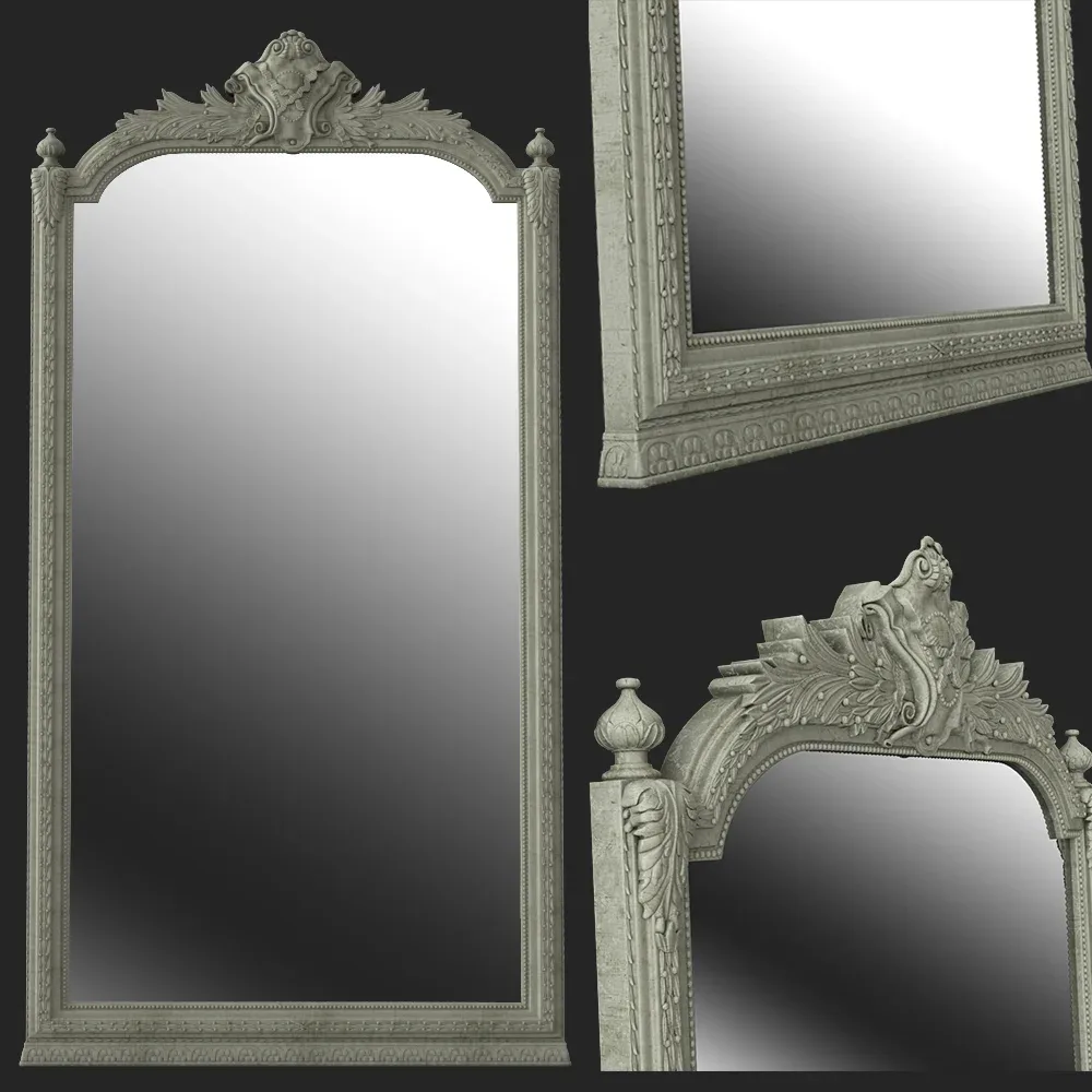 Antique Carved Mirror