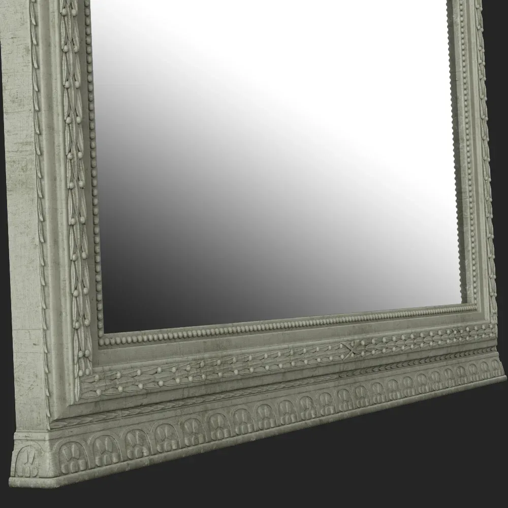 Antique Carved Mirror