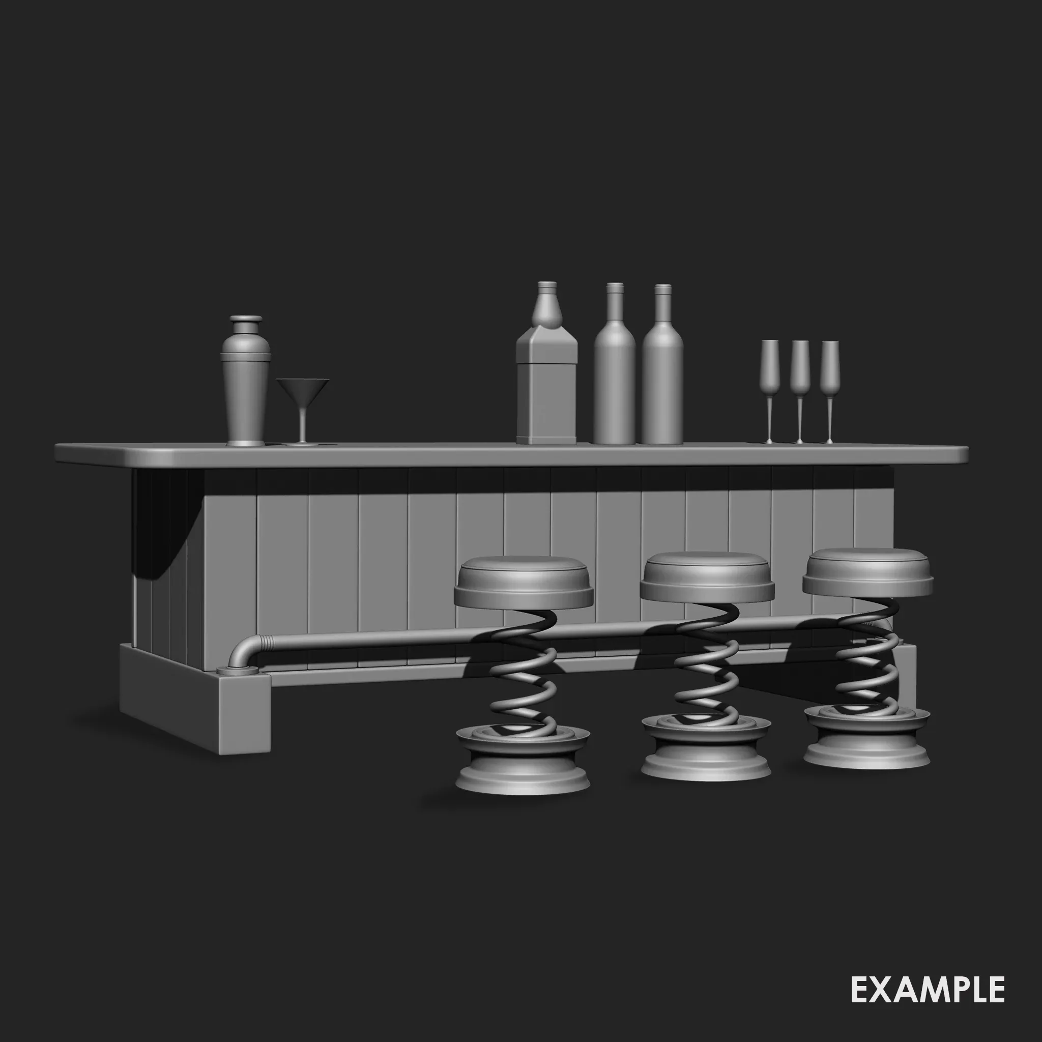 Bar Interior Collection Imm Brush Pack (45 in one)