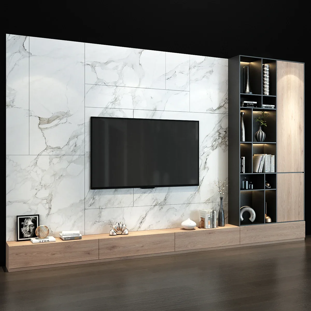 TV Wall set 150