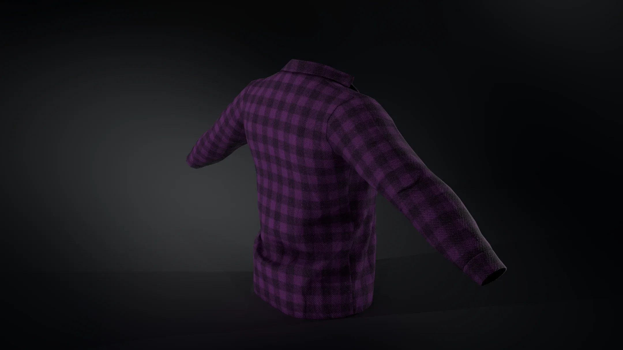 Purple Flannel Shirt