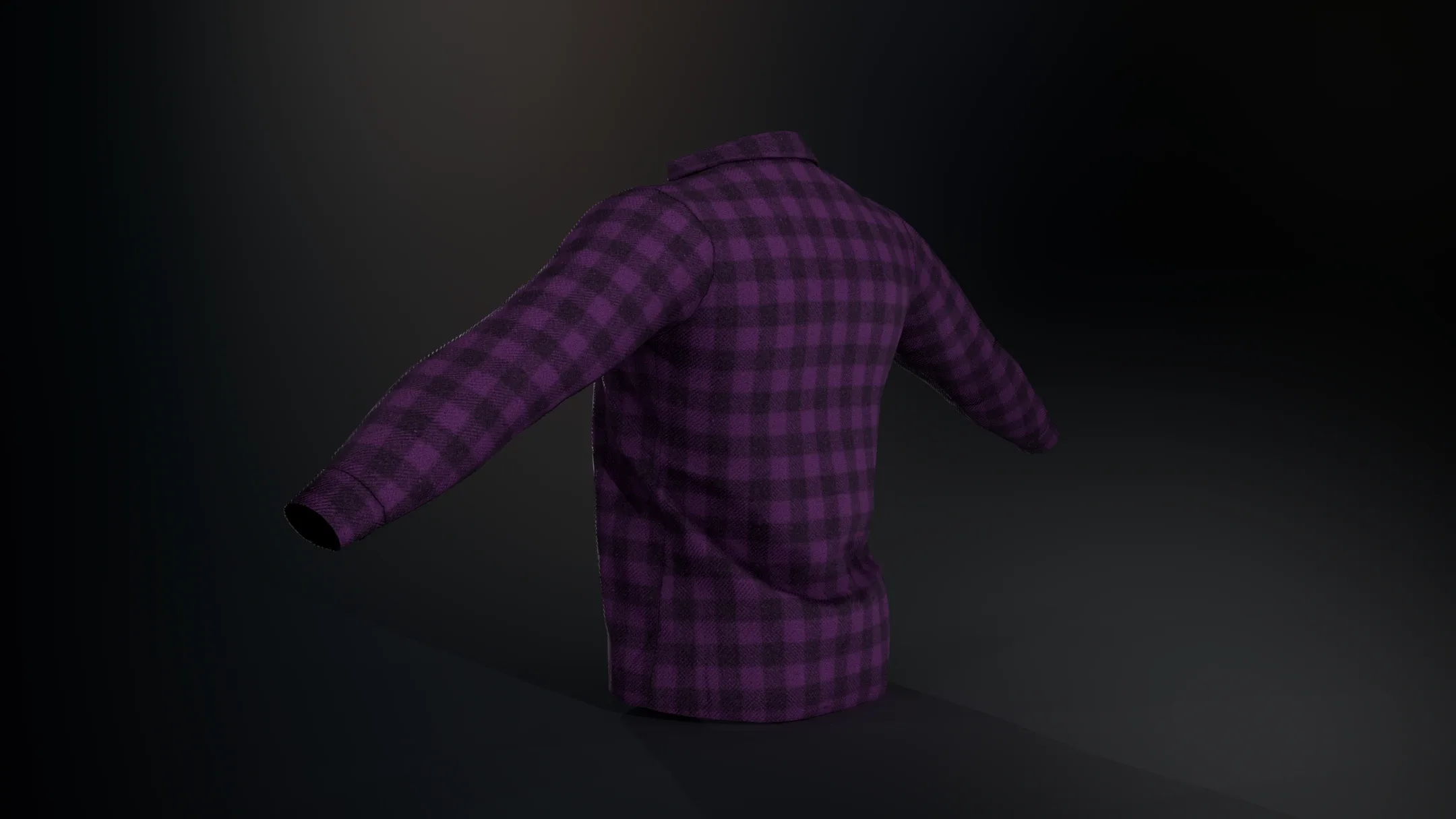 Purple Flannel Shirt