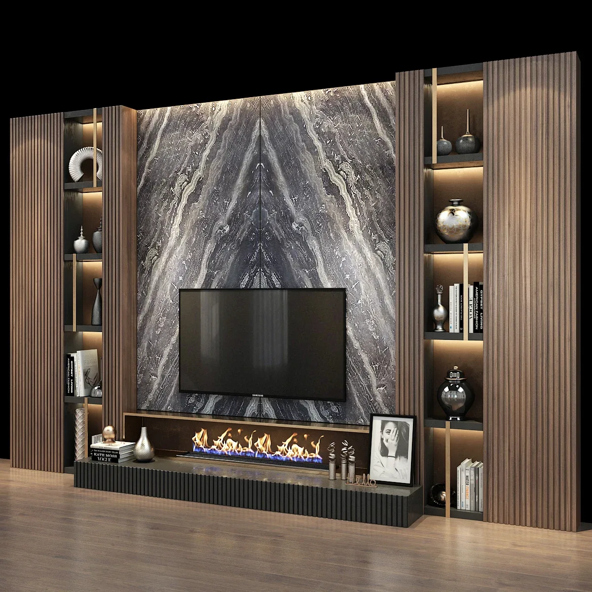 TV Wall set 367