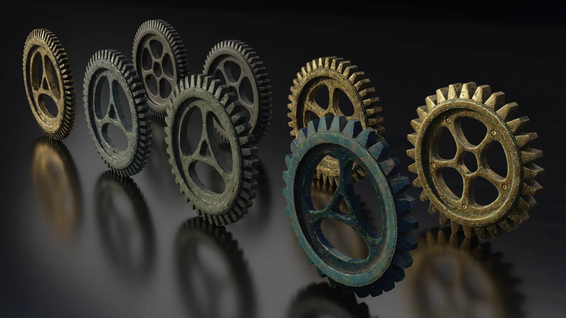 Industrial Gears Asset Pack