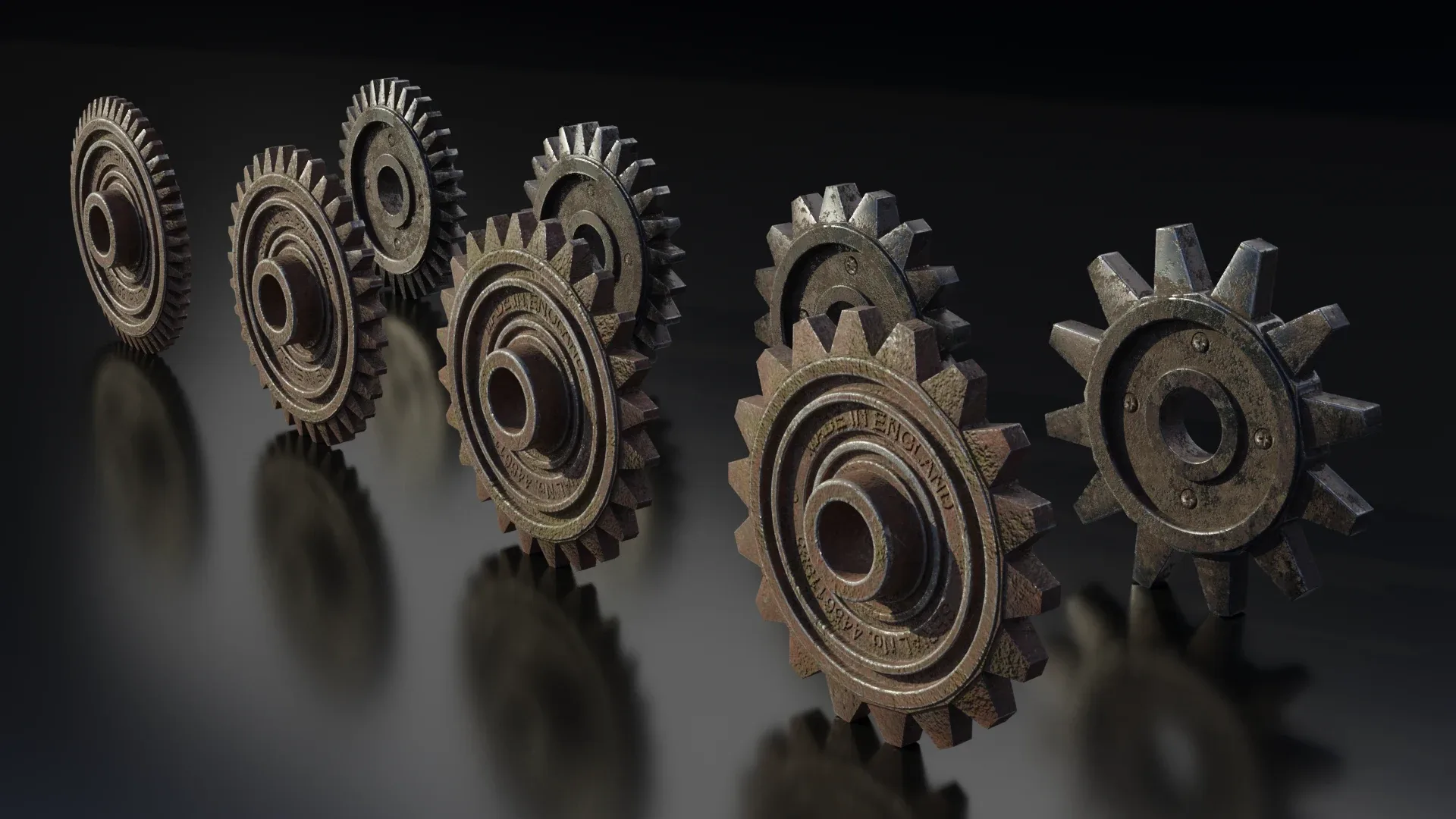 Industrial Gears Asset Pack