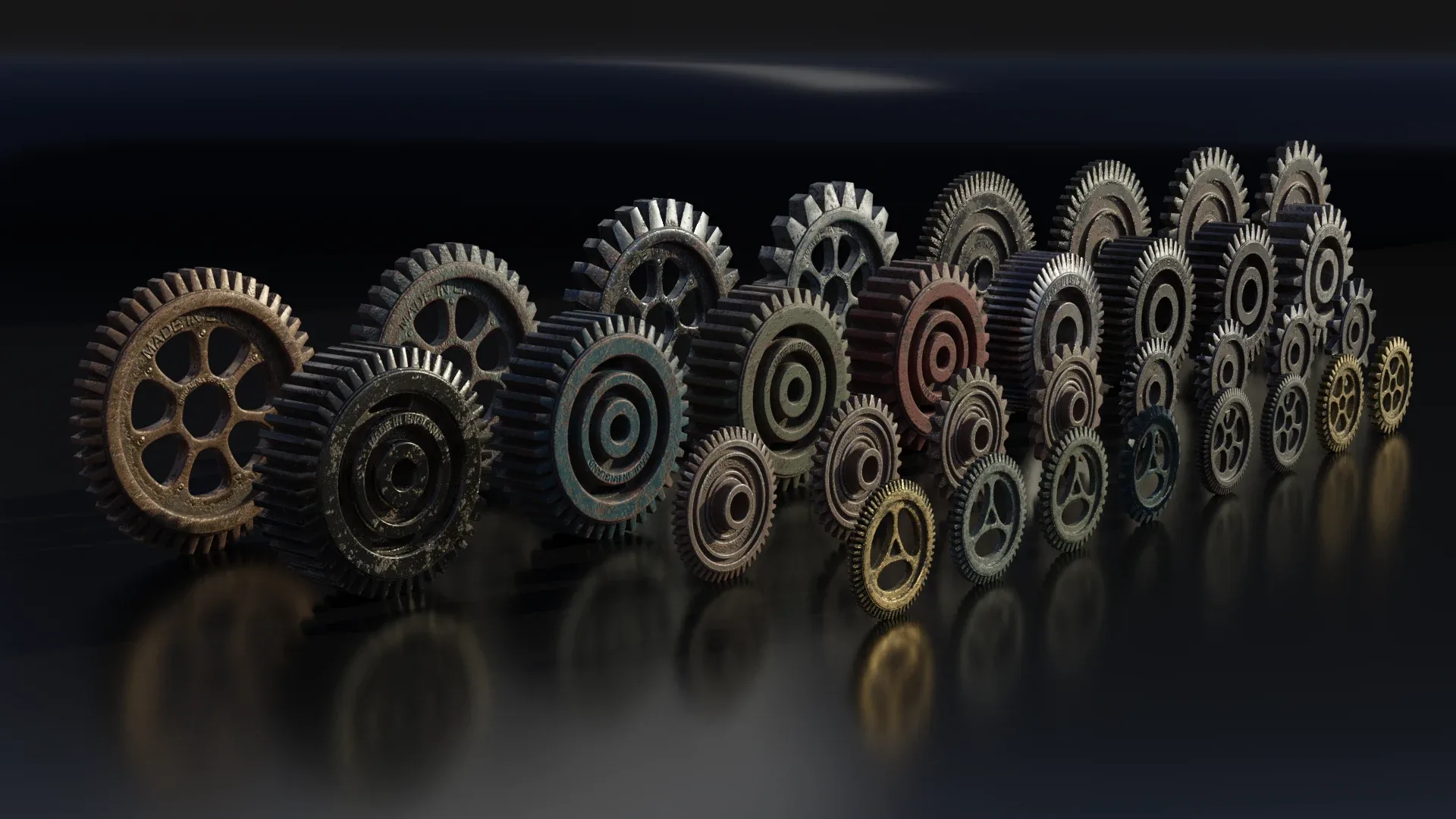 Industrial Gears Asset Pack