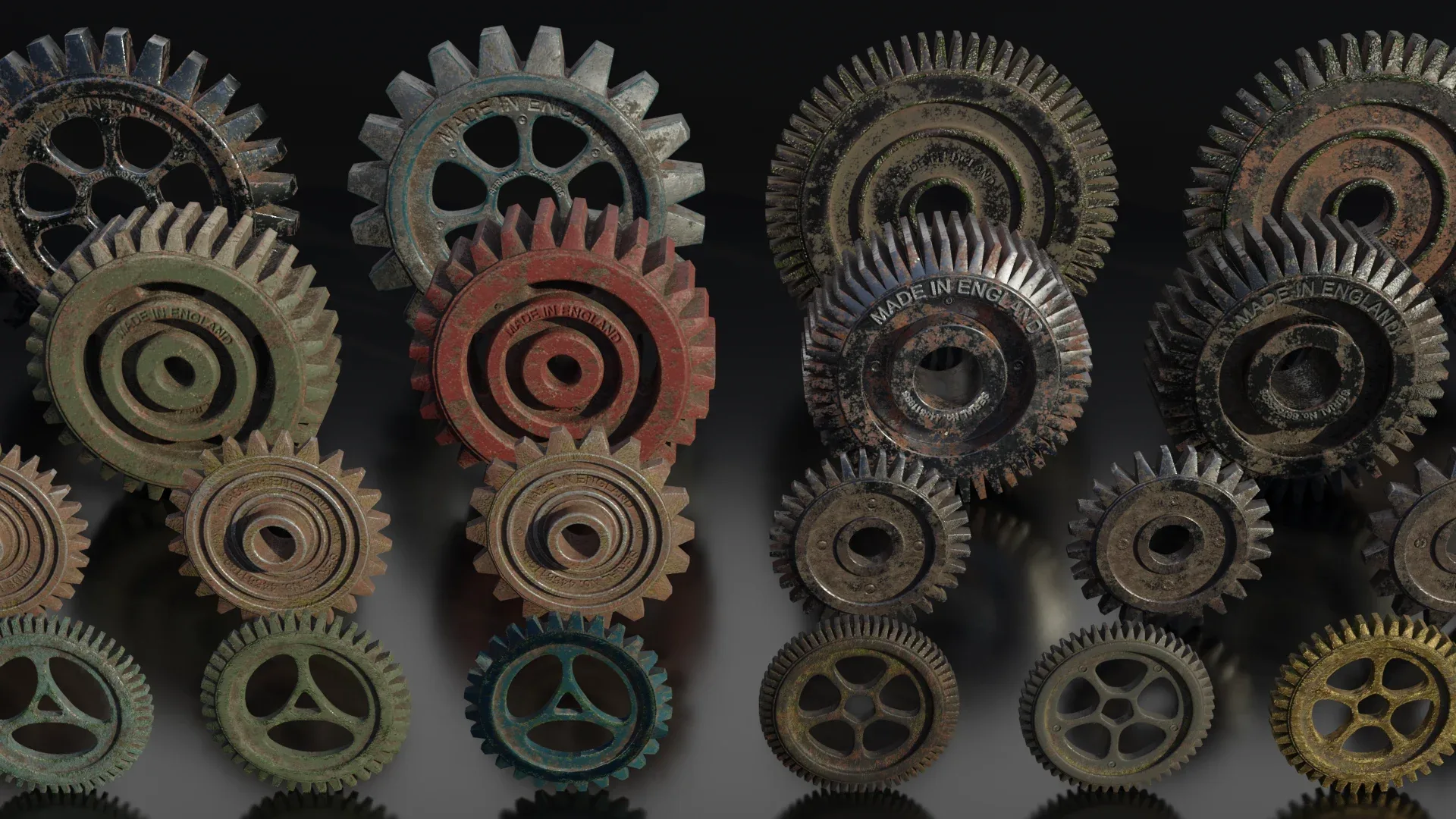 Industrial Gears Asset Pack