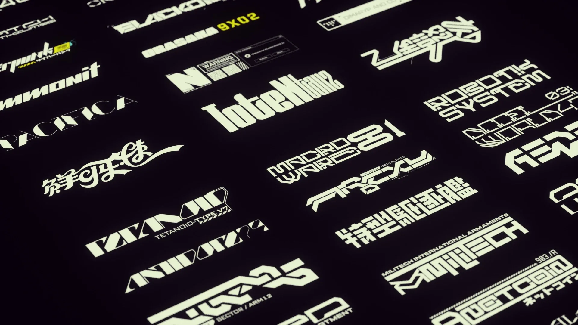 60+ Cyberpunk Decals Vol-02