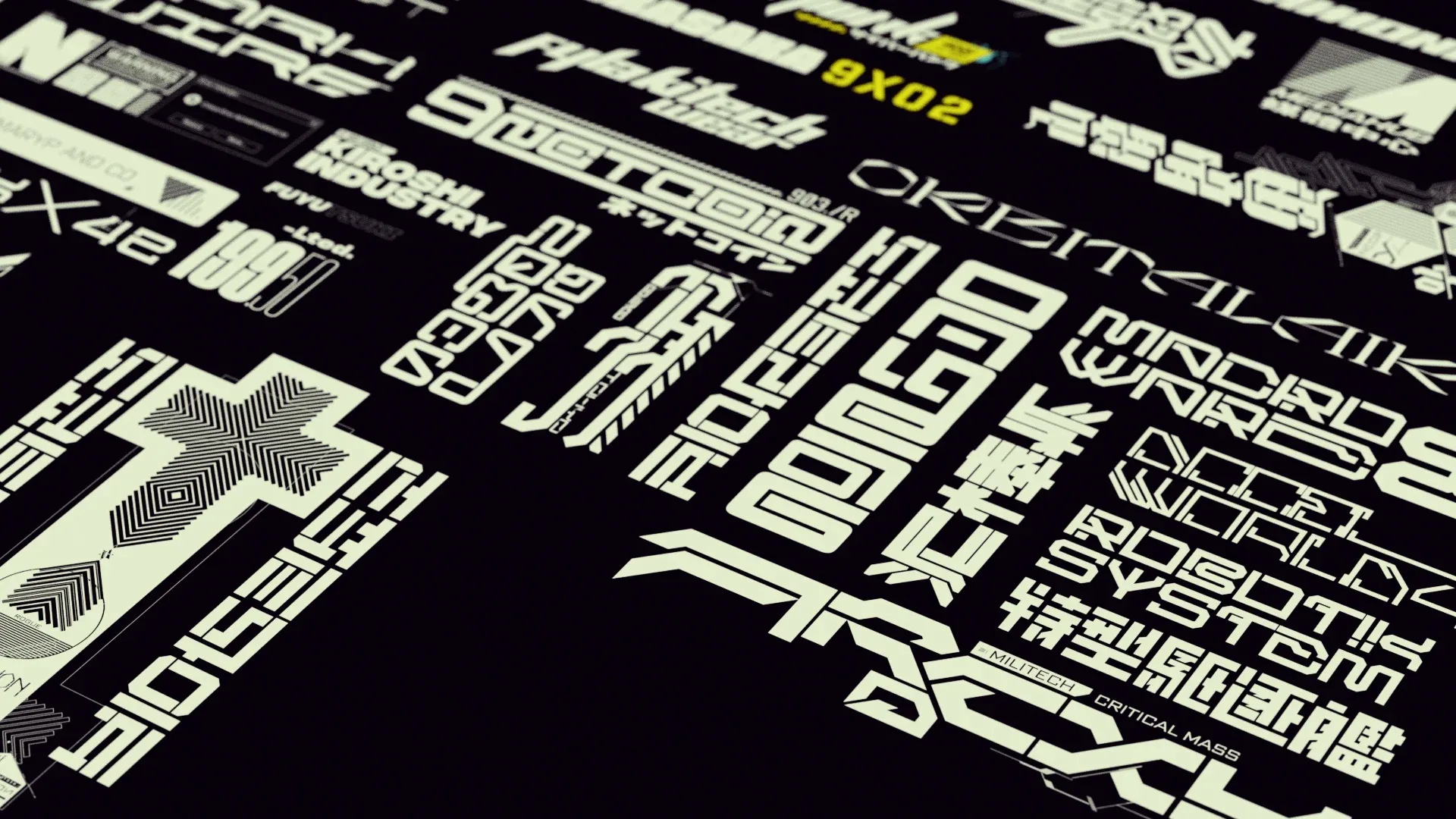 60+ Cyberpunk Decals Vol-02