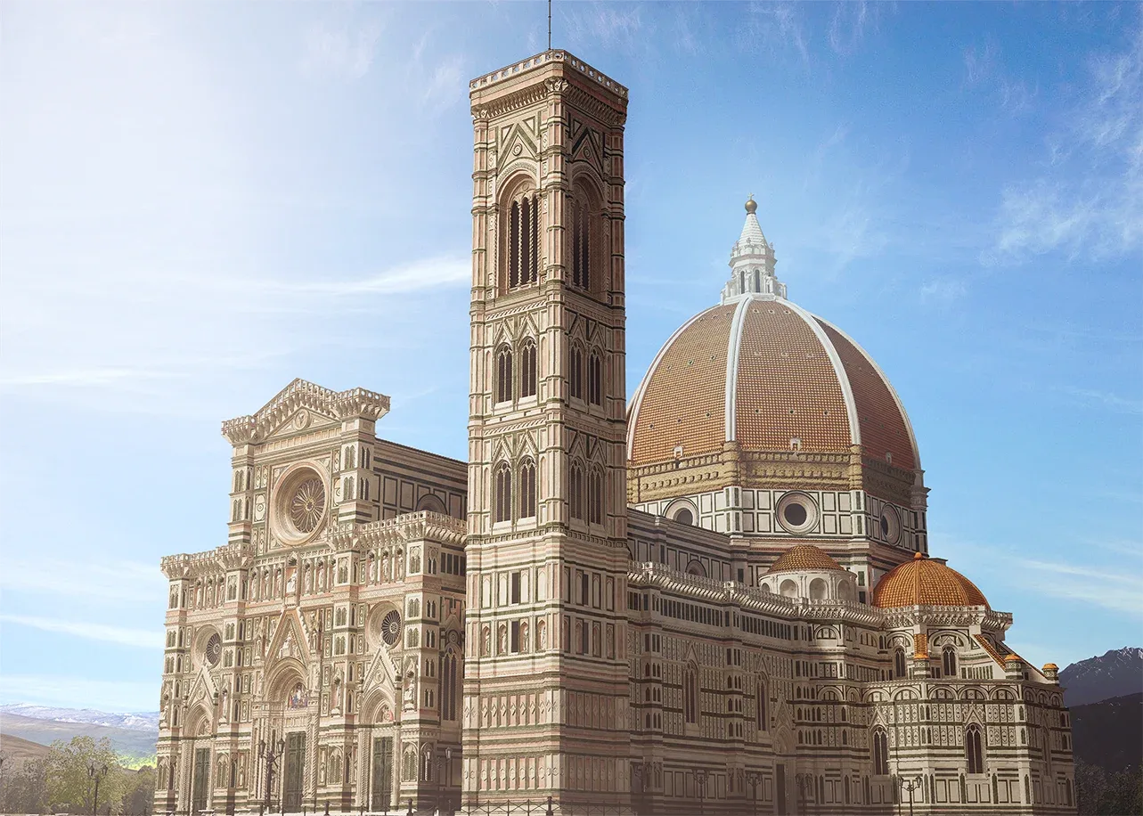 Florence Cathedral 3D Environment | Exterior & Interior