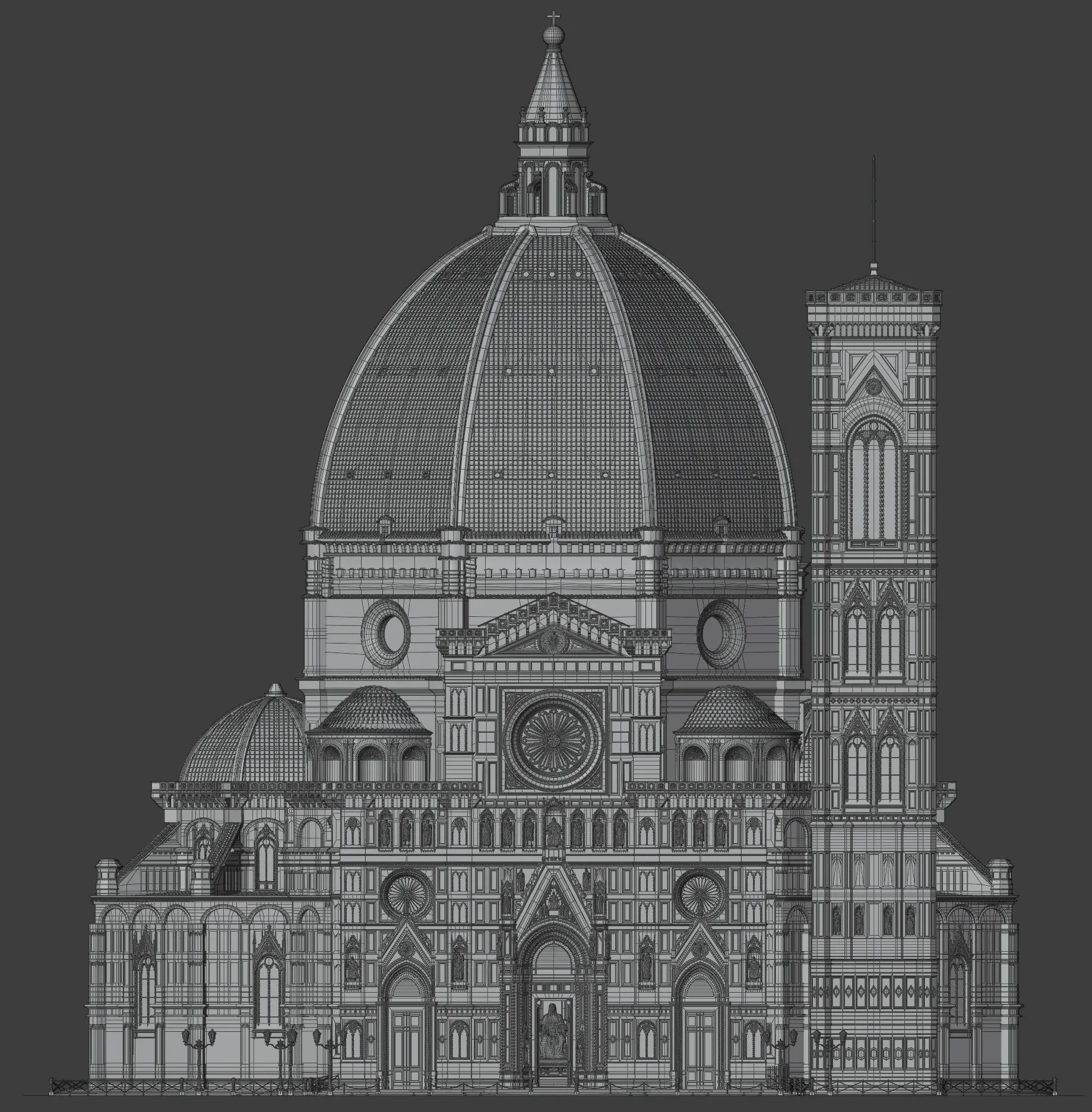 Florence Cathedral 3D Environment | Exterior & Interior