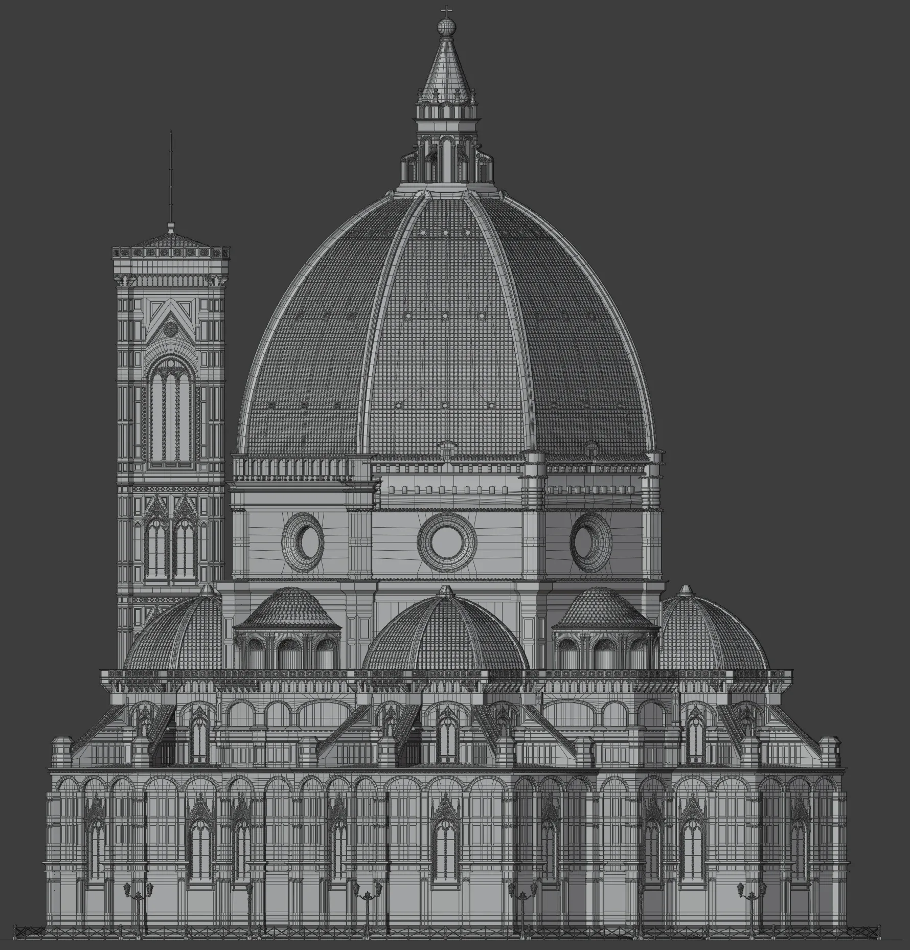 Florence Cathedral 3D Environment | Exterior & Interior