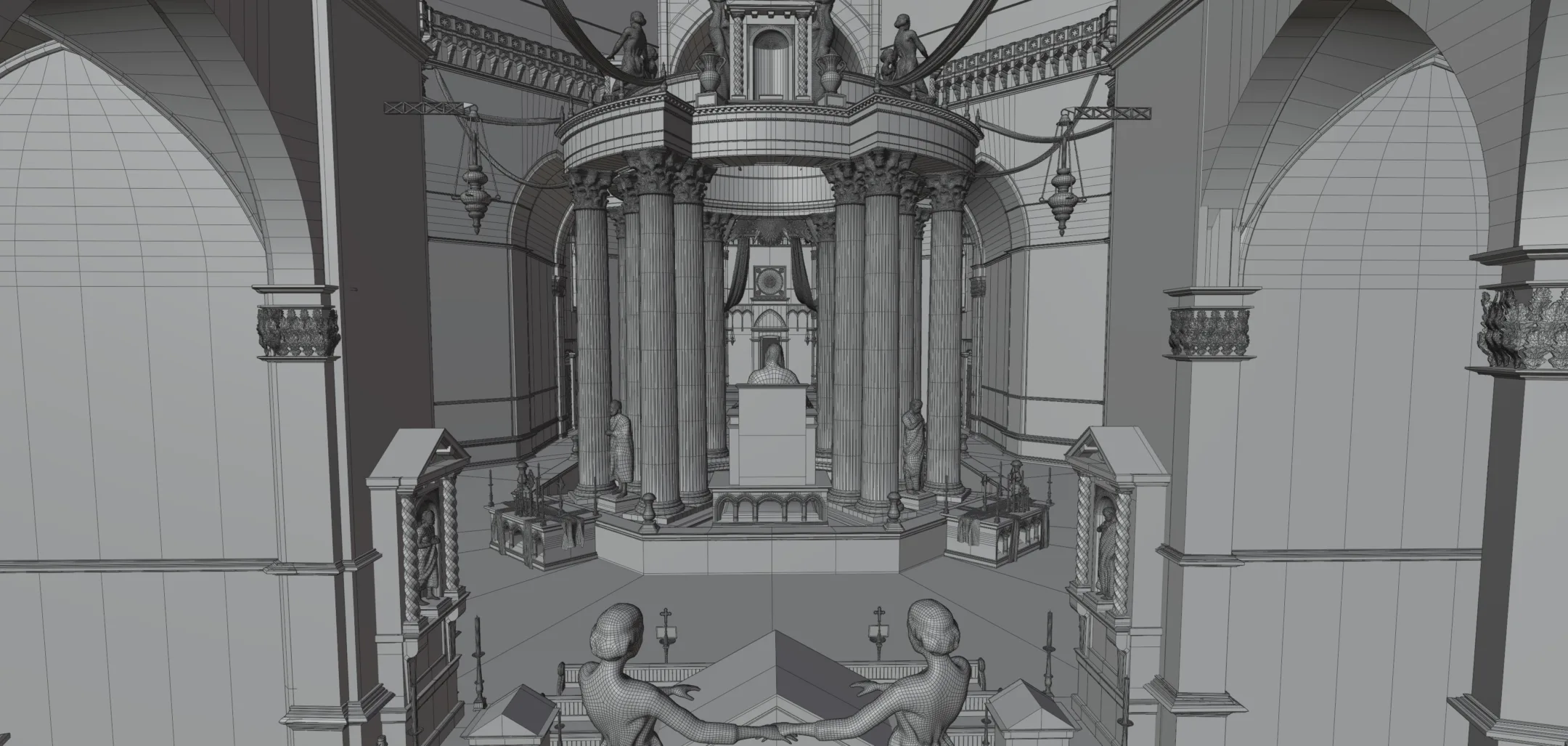 Florence Cathedral 3D Environment | Interior